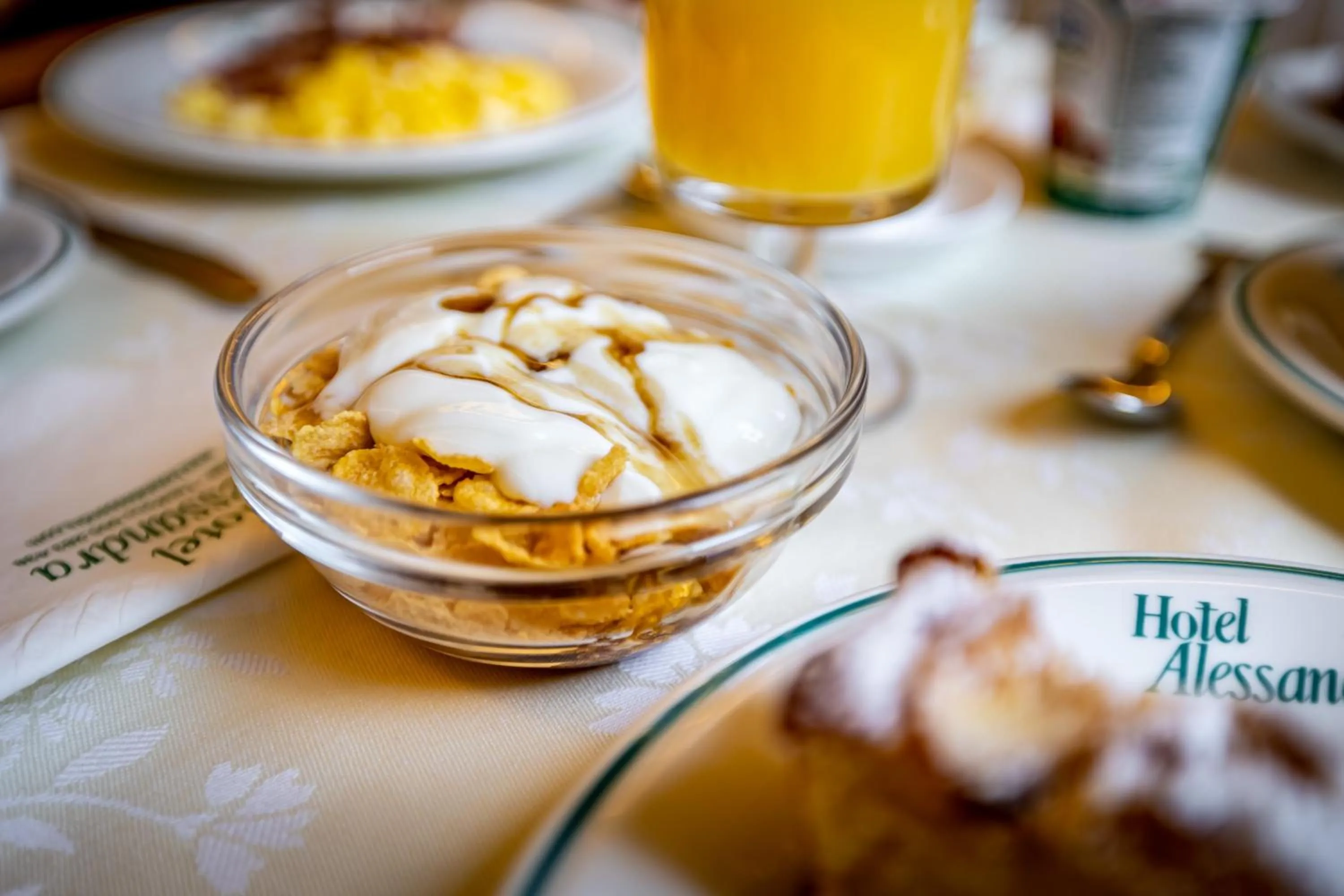Breakfast in Hotel Alessandra