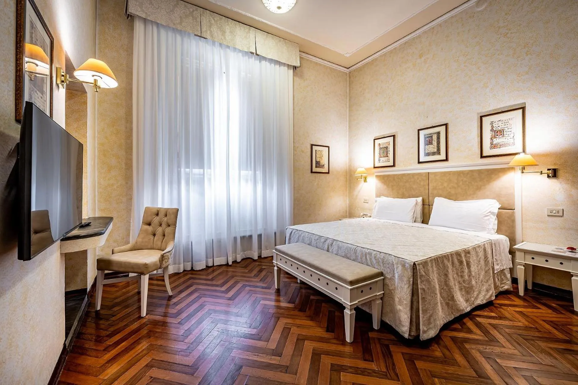 Photo of the whole room, Bed in Hotel Alessandra