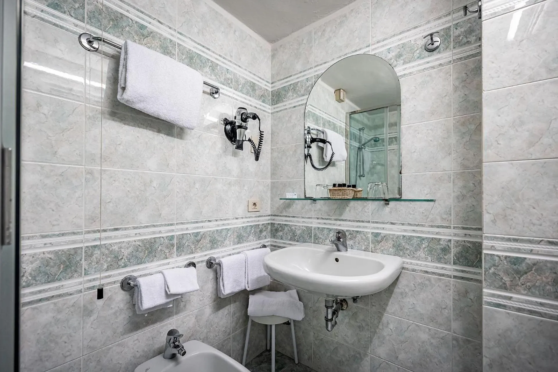 Bathroom in Hotel Alessandra