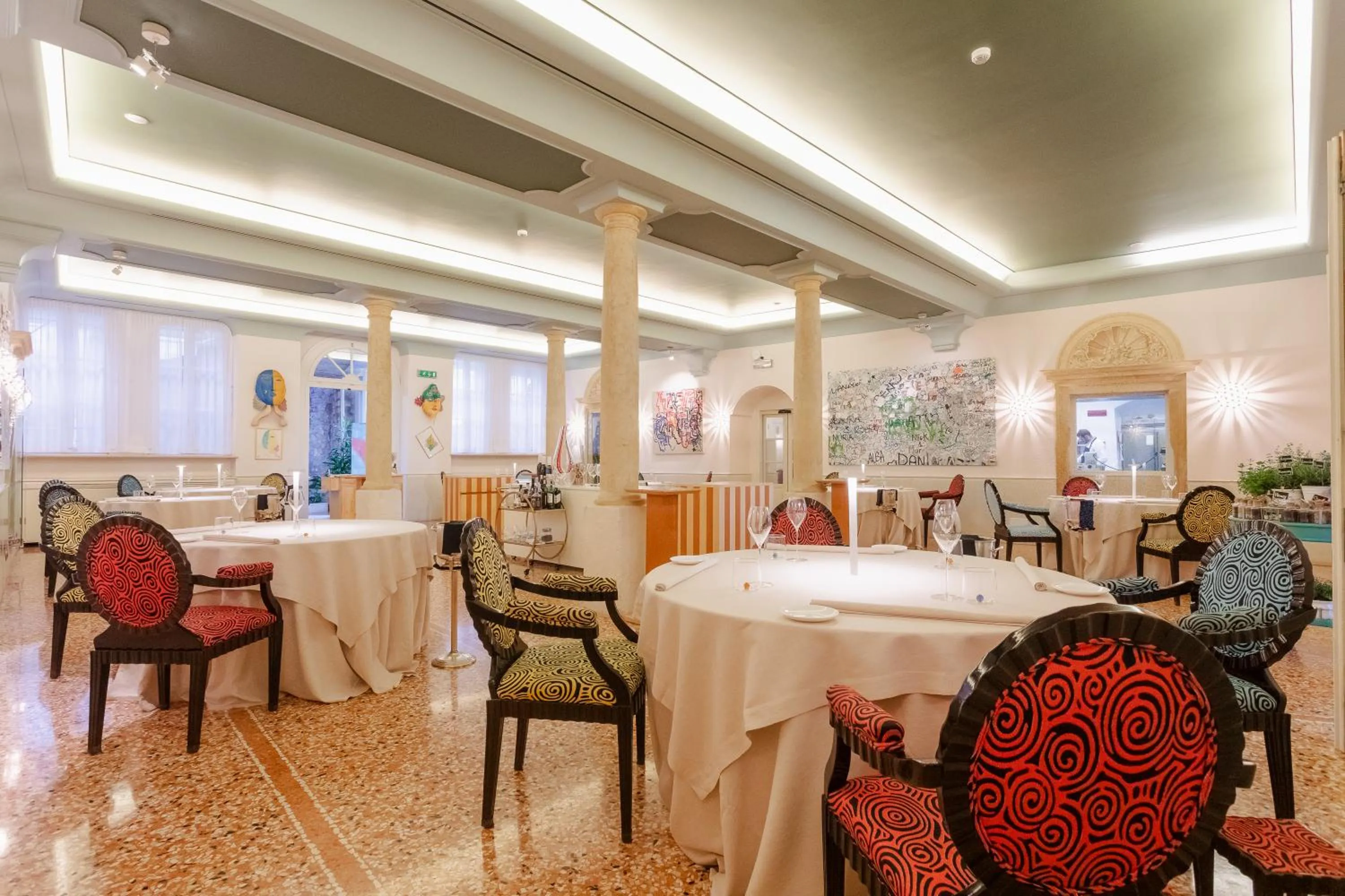 Restaurant/places to eat in Byblos Art Hotel Villa Amistà