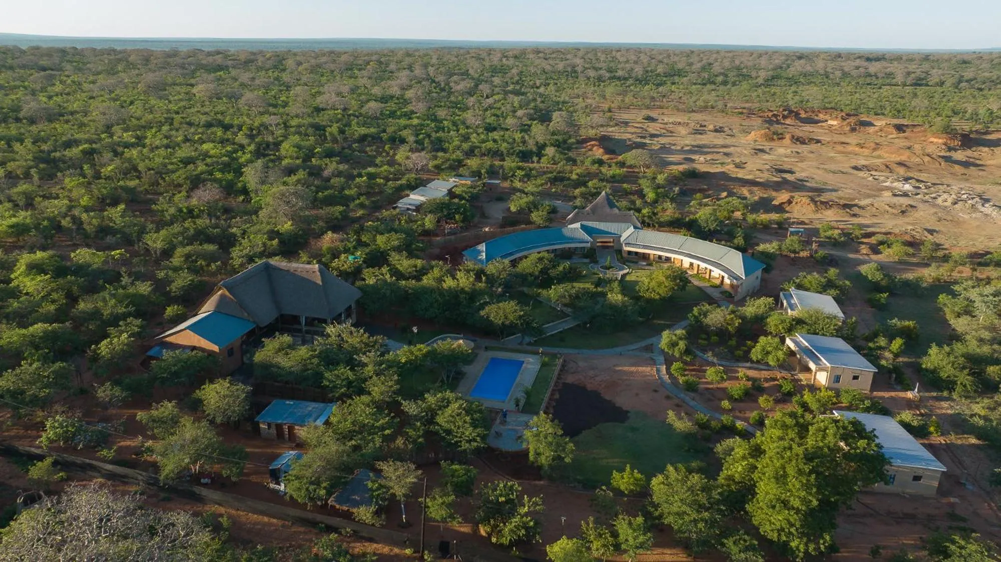 Bird's eye view in The Nkhosi Livingstone Lodge and Spa