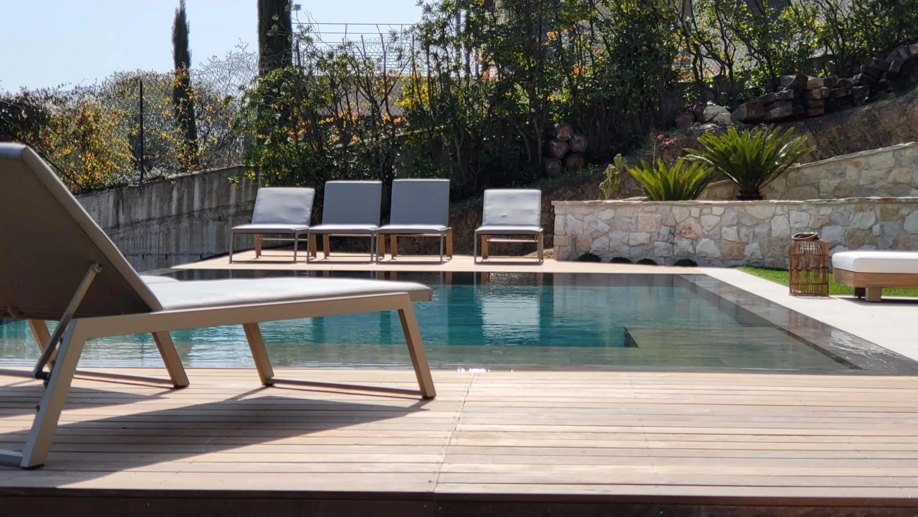 Swimming pool in Ideal BnB, Luxury Apartments