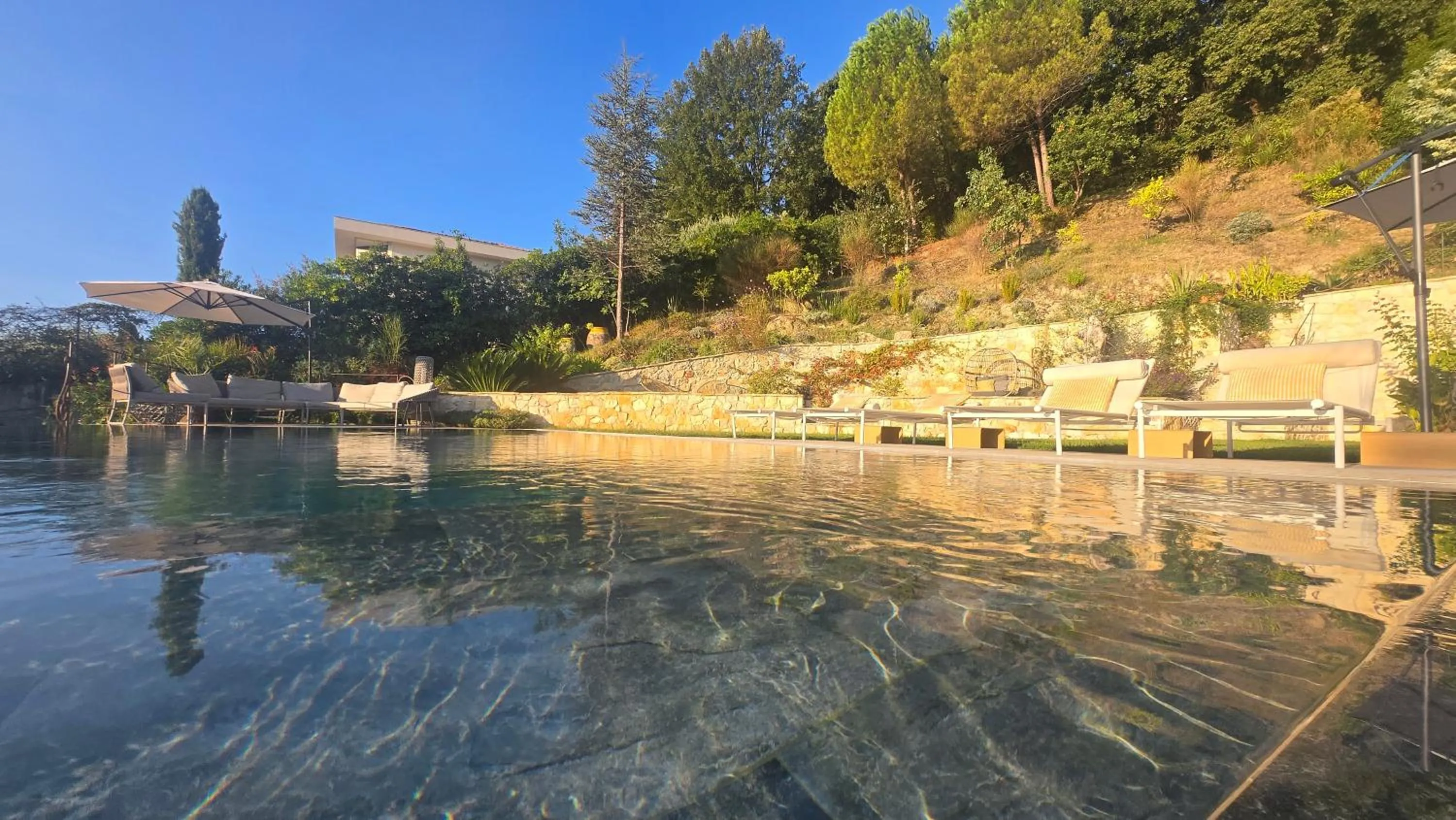 Swimming pool in Ideal BnB, Luxury Apartments