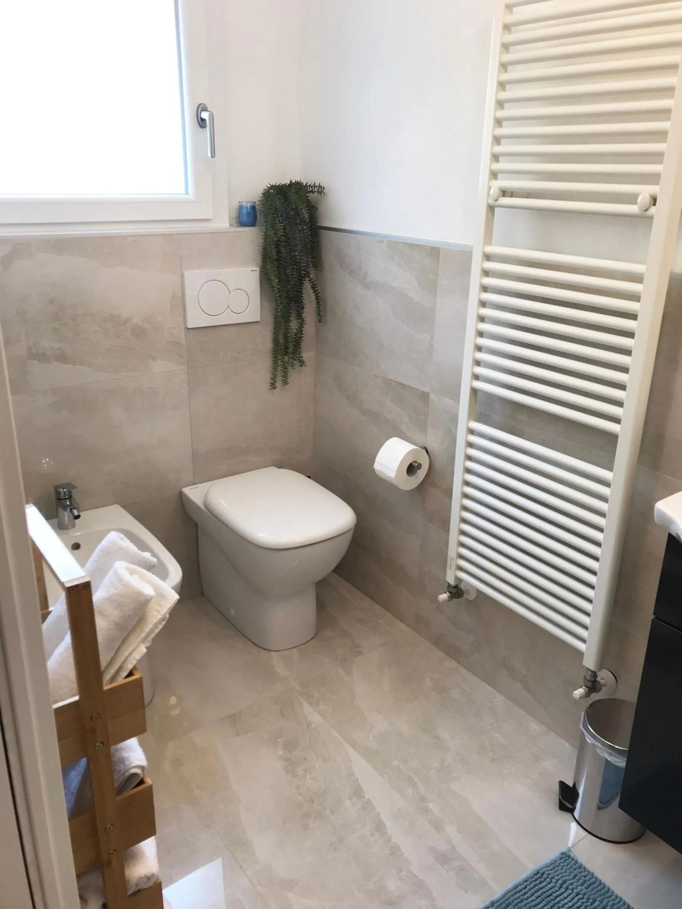 Toilet in B&B La Bohème Porto Garibaldi