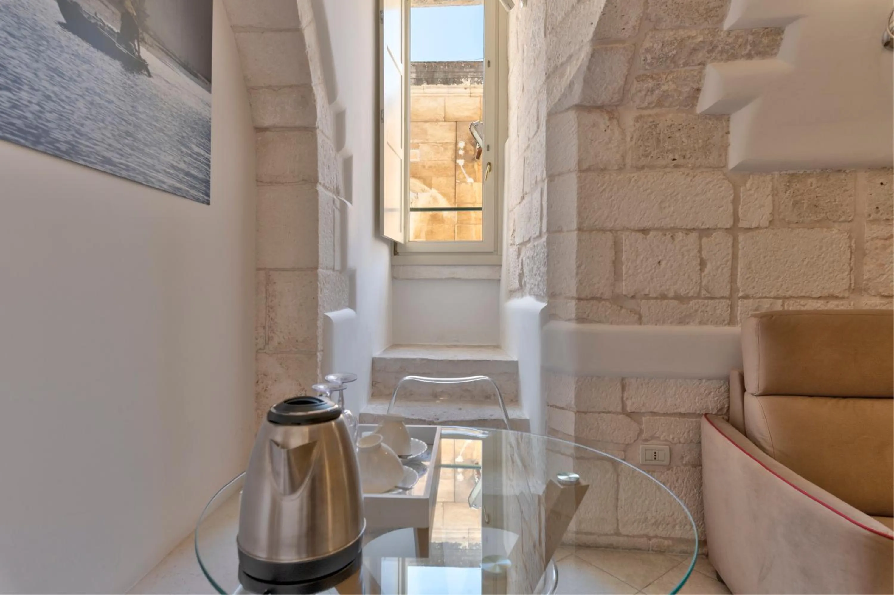 Seating area in Hotel La Terra