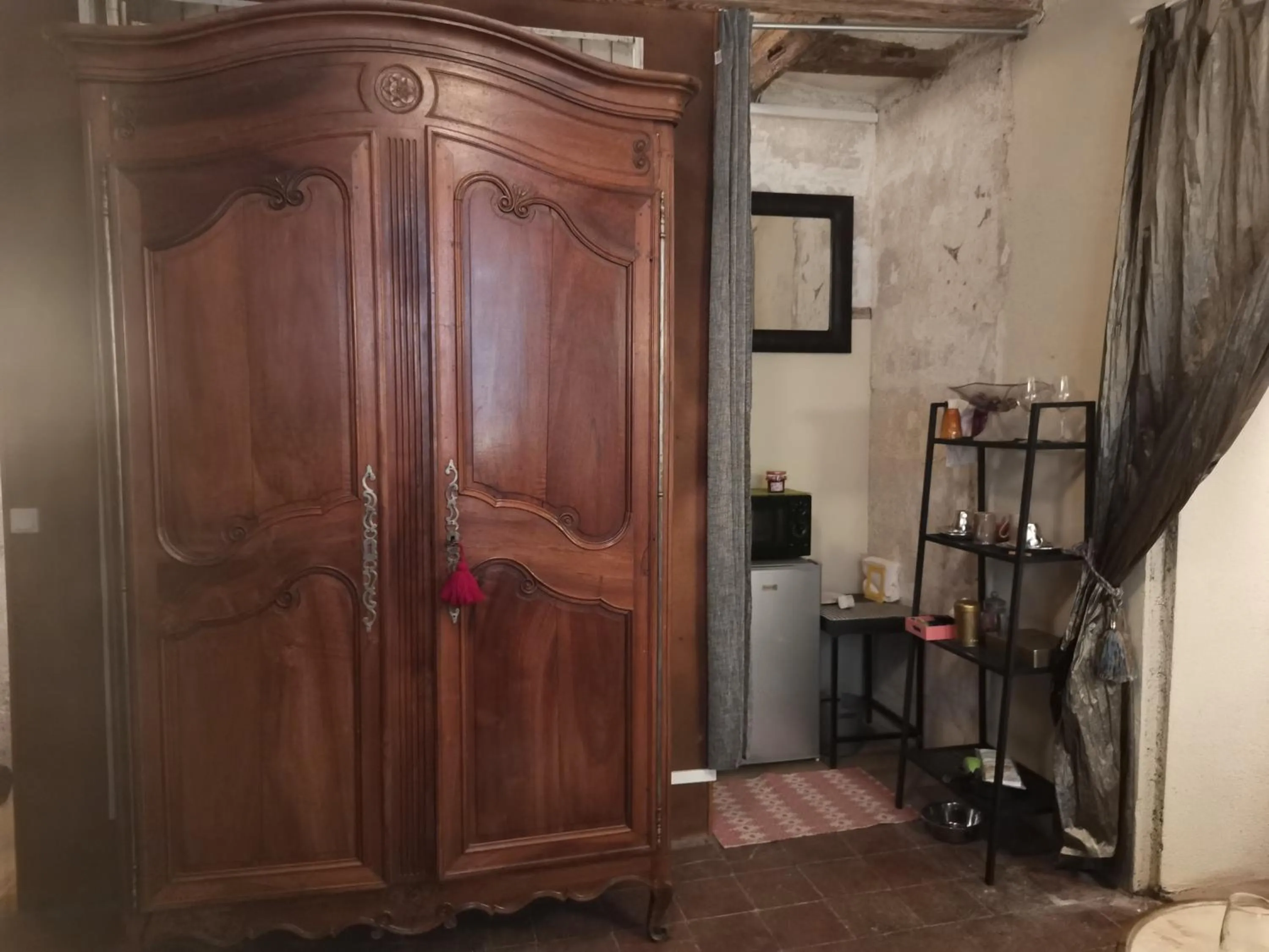 Living room in La Chambre de la Mine