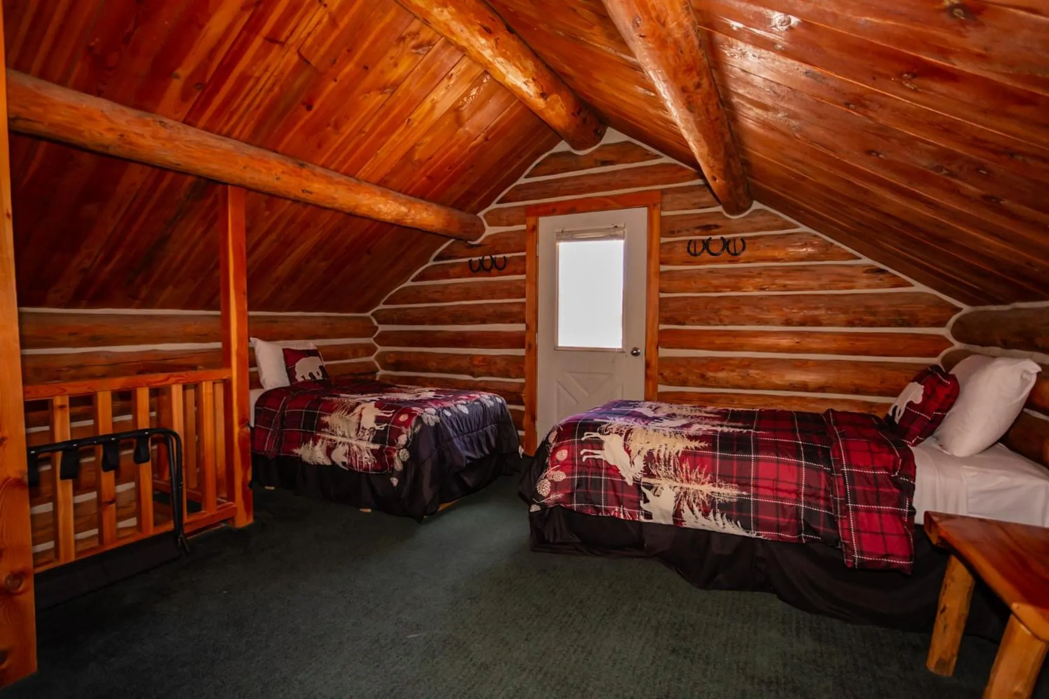 Bed in Crooked Creek Guest Ranch