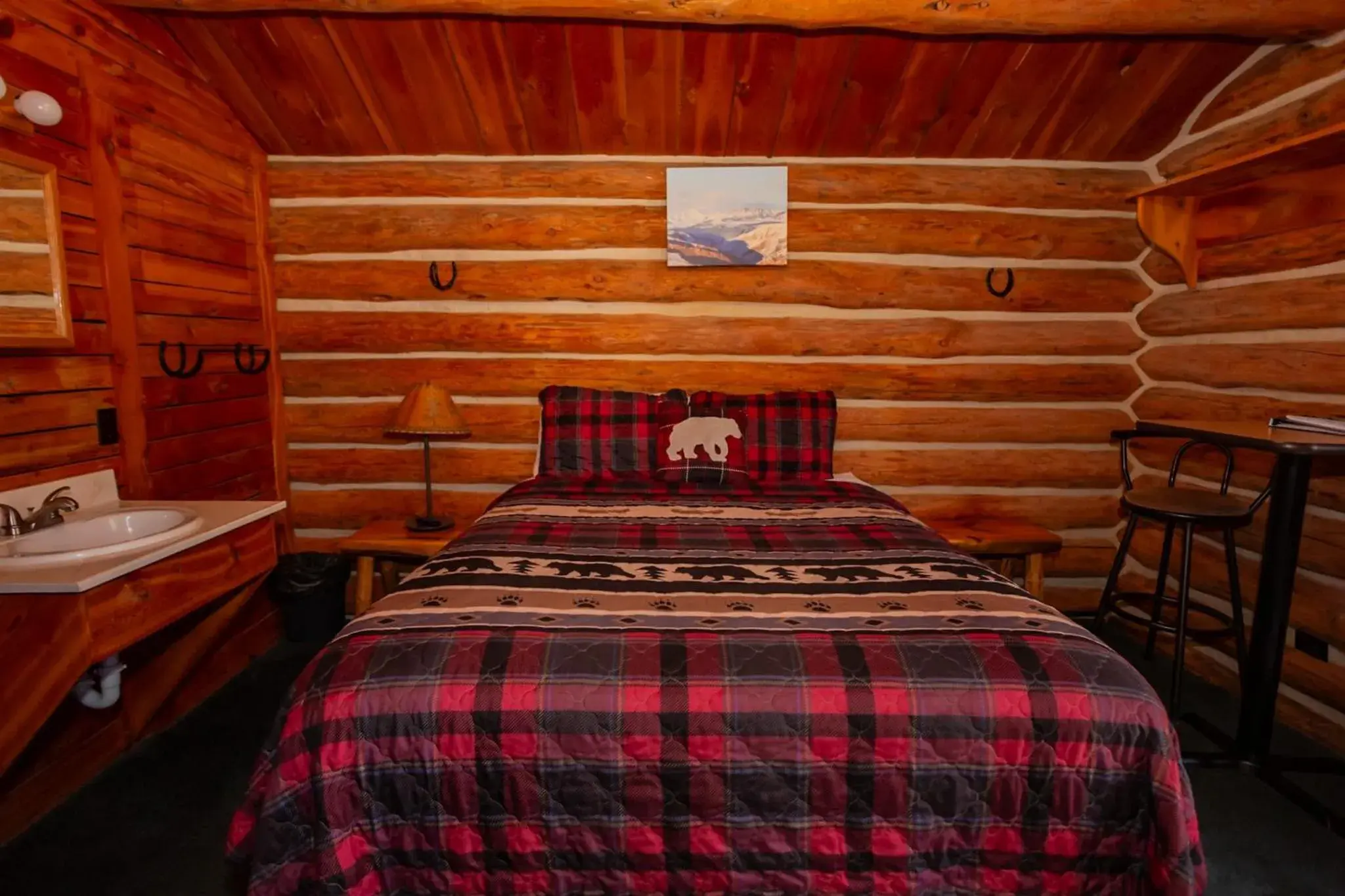 Bed in Crooked Creek Guest Ranch Bed in Crooked Creek Guest Ranch