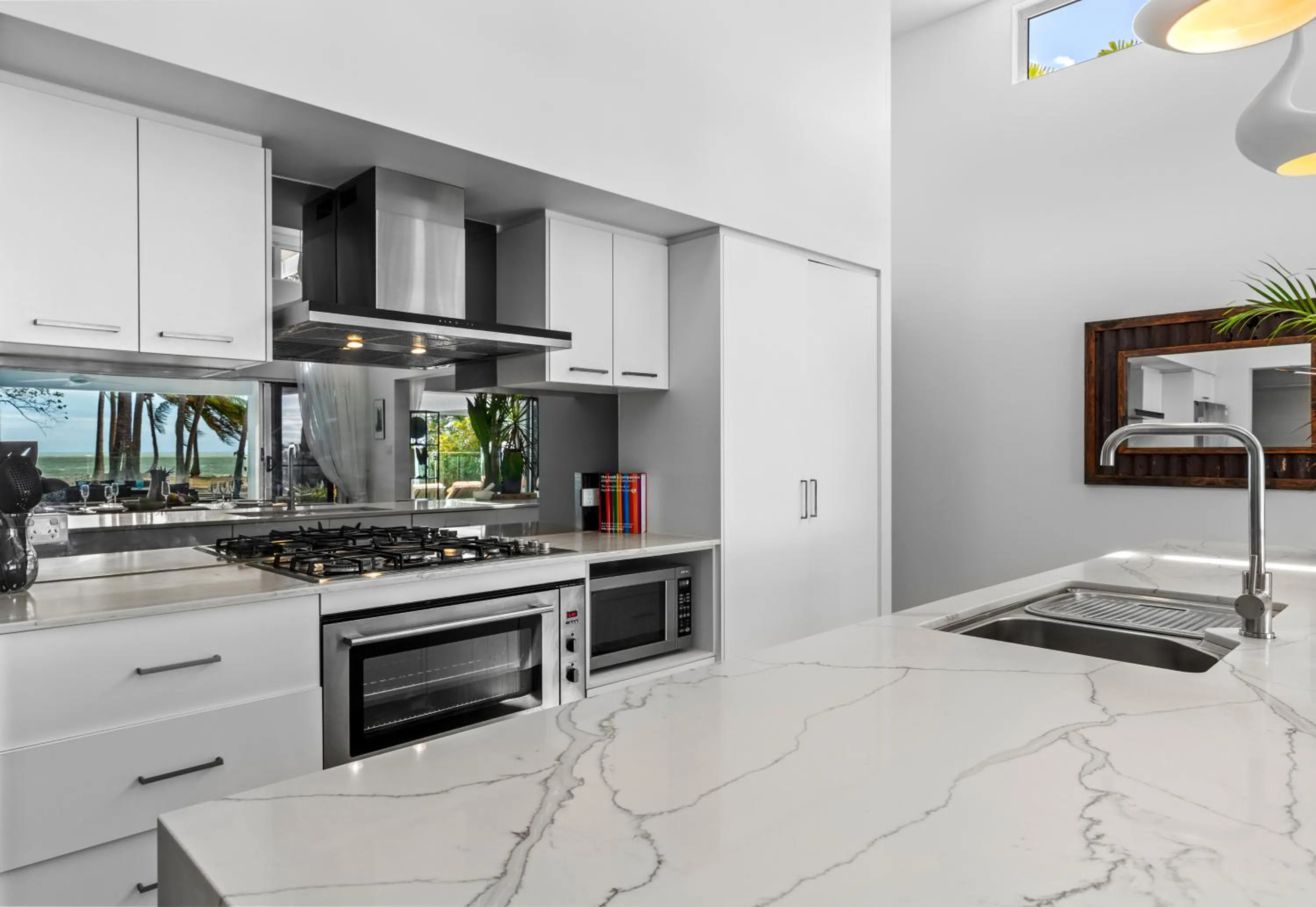 kitchen in Tenterfield Beachfront Luxury 4 Bedroom Holiday Home