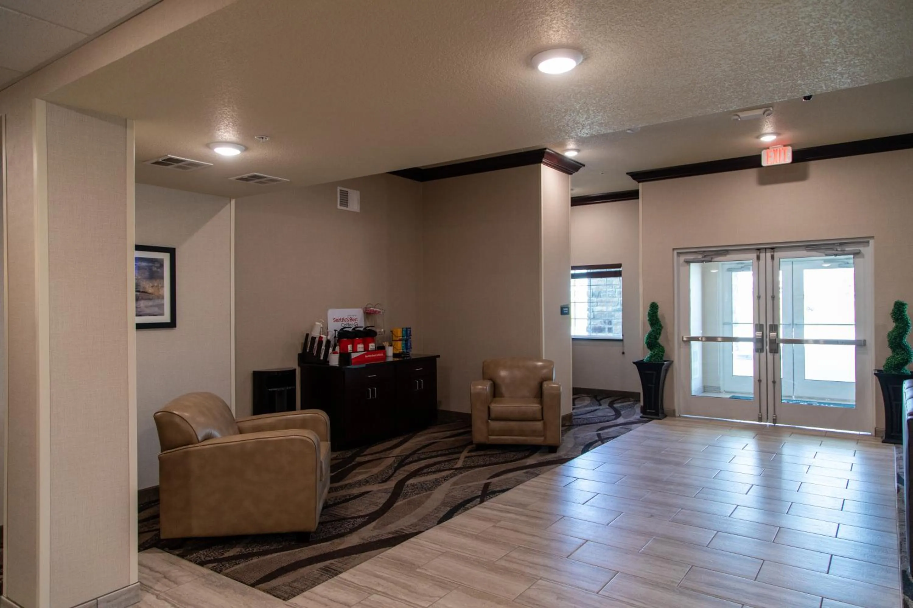 Lobby or reception in Cobblestone Inn & Suites -Springfield