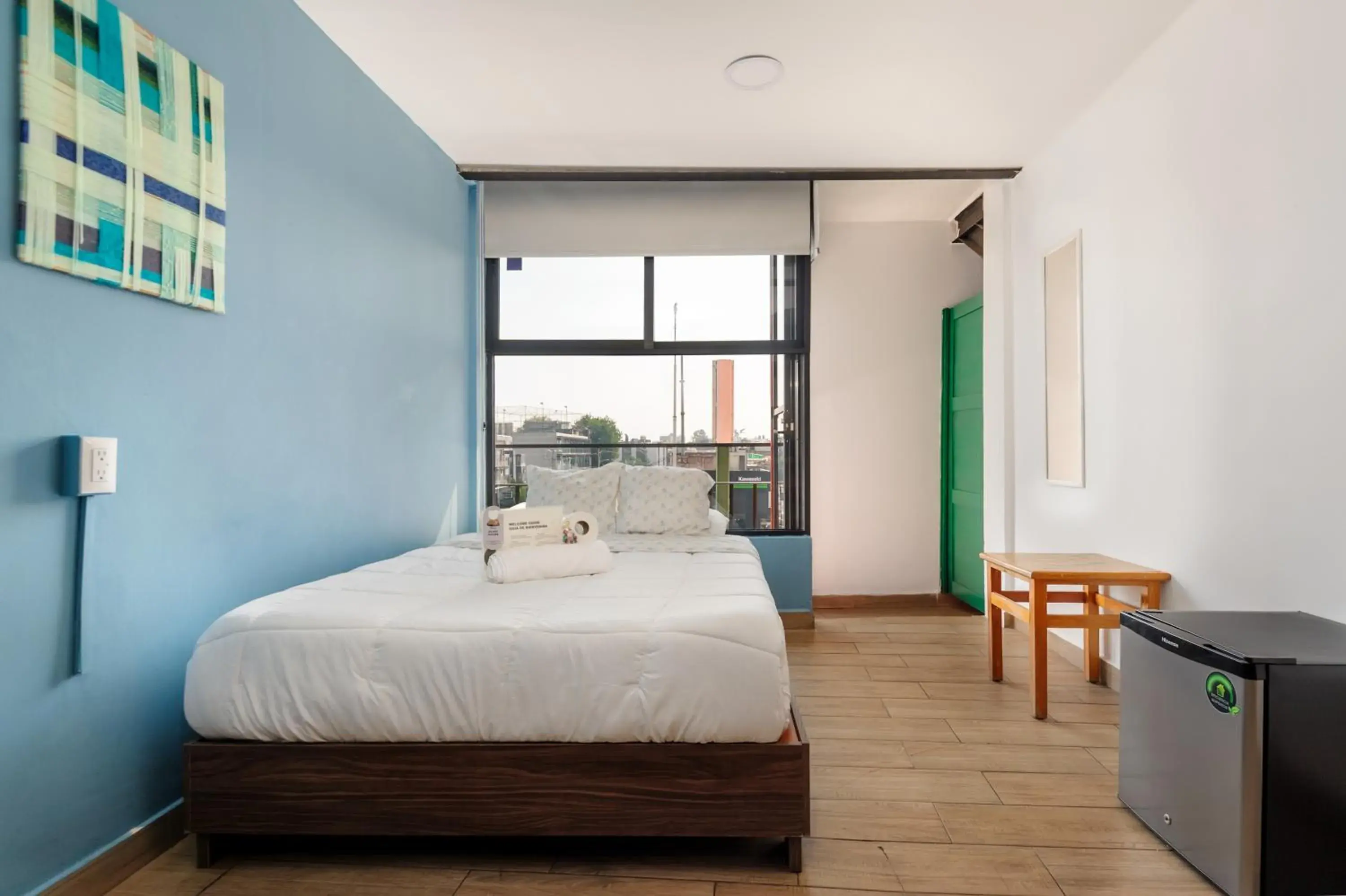 Bedroom, Bed in Colmena Hotel CDMX Suites Roma Bedroom, Bed in Colmena Hotel CDMX Suites Roma