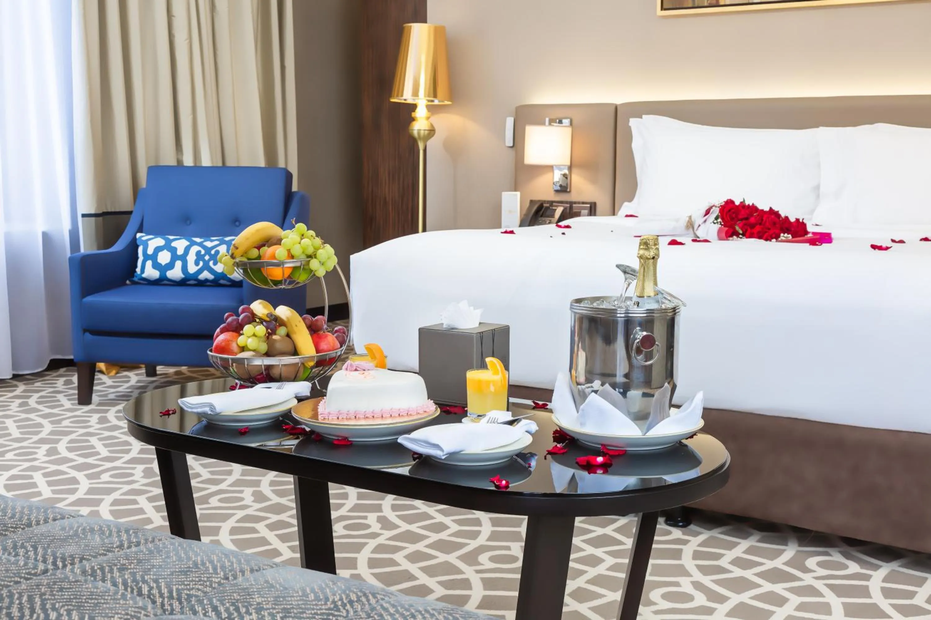 Bed in Nivel Hotel Abha