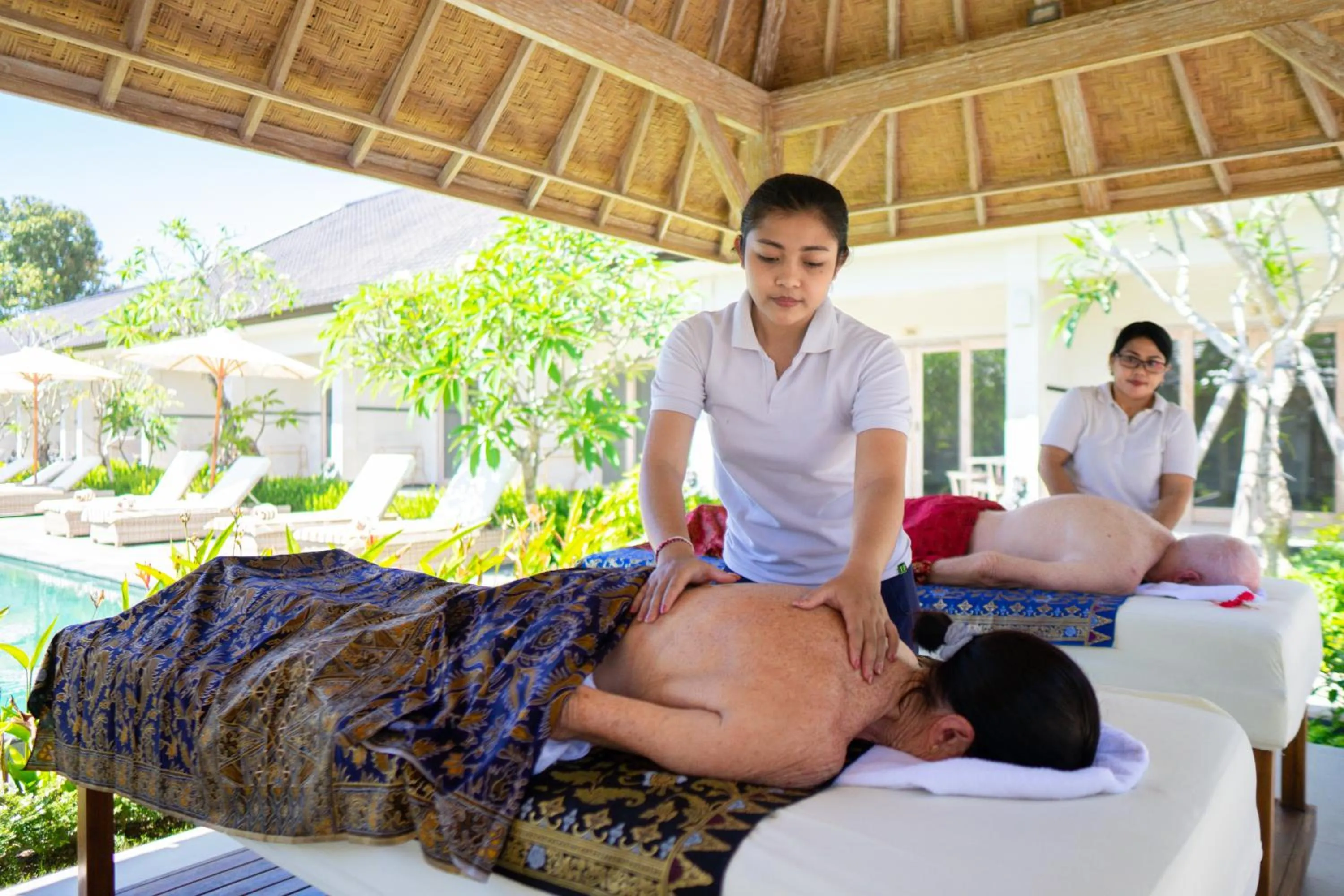 Staff in Green D'mel Bali