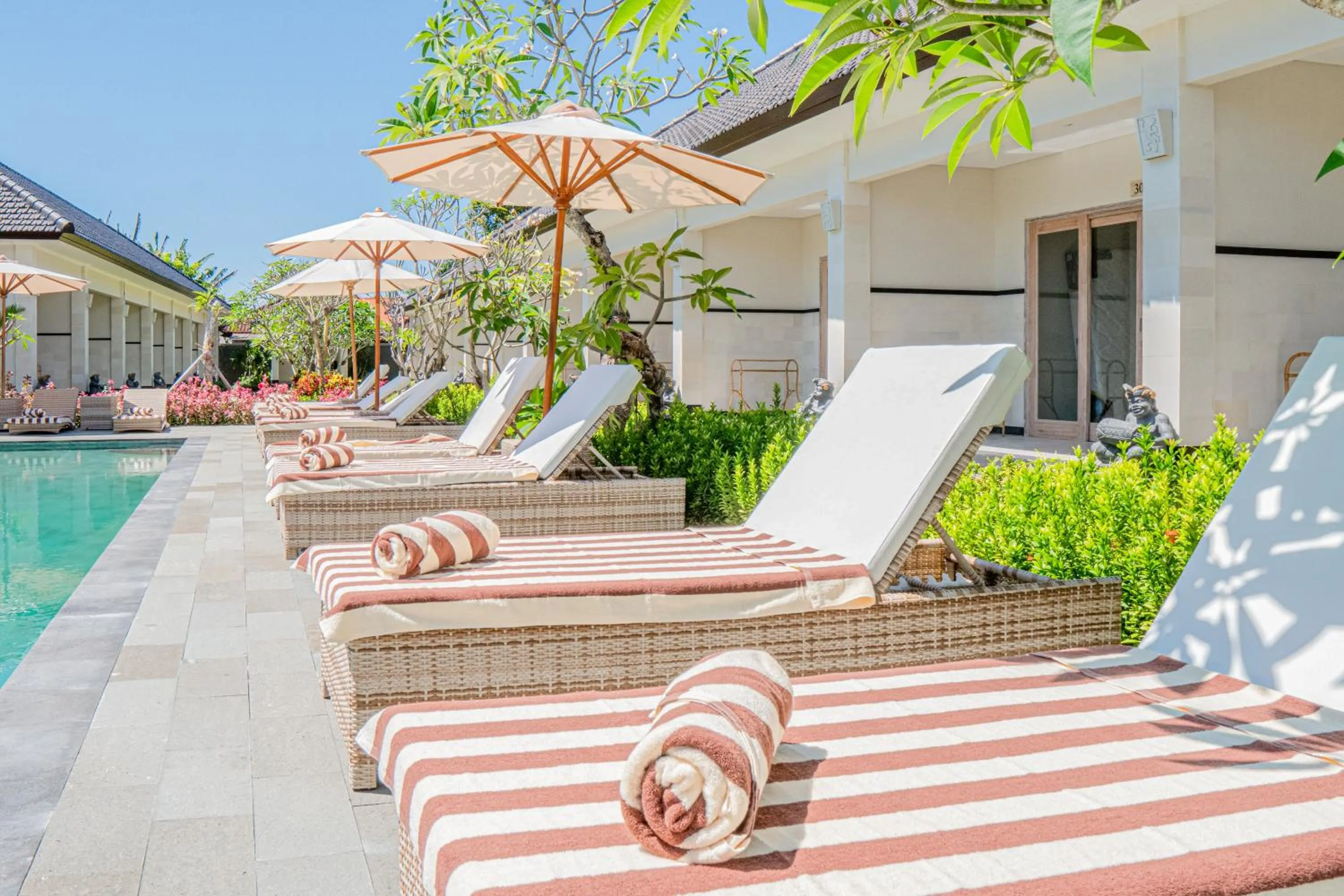 sunbed in Green D'mel Bali