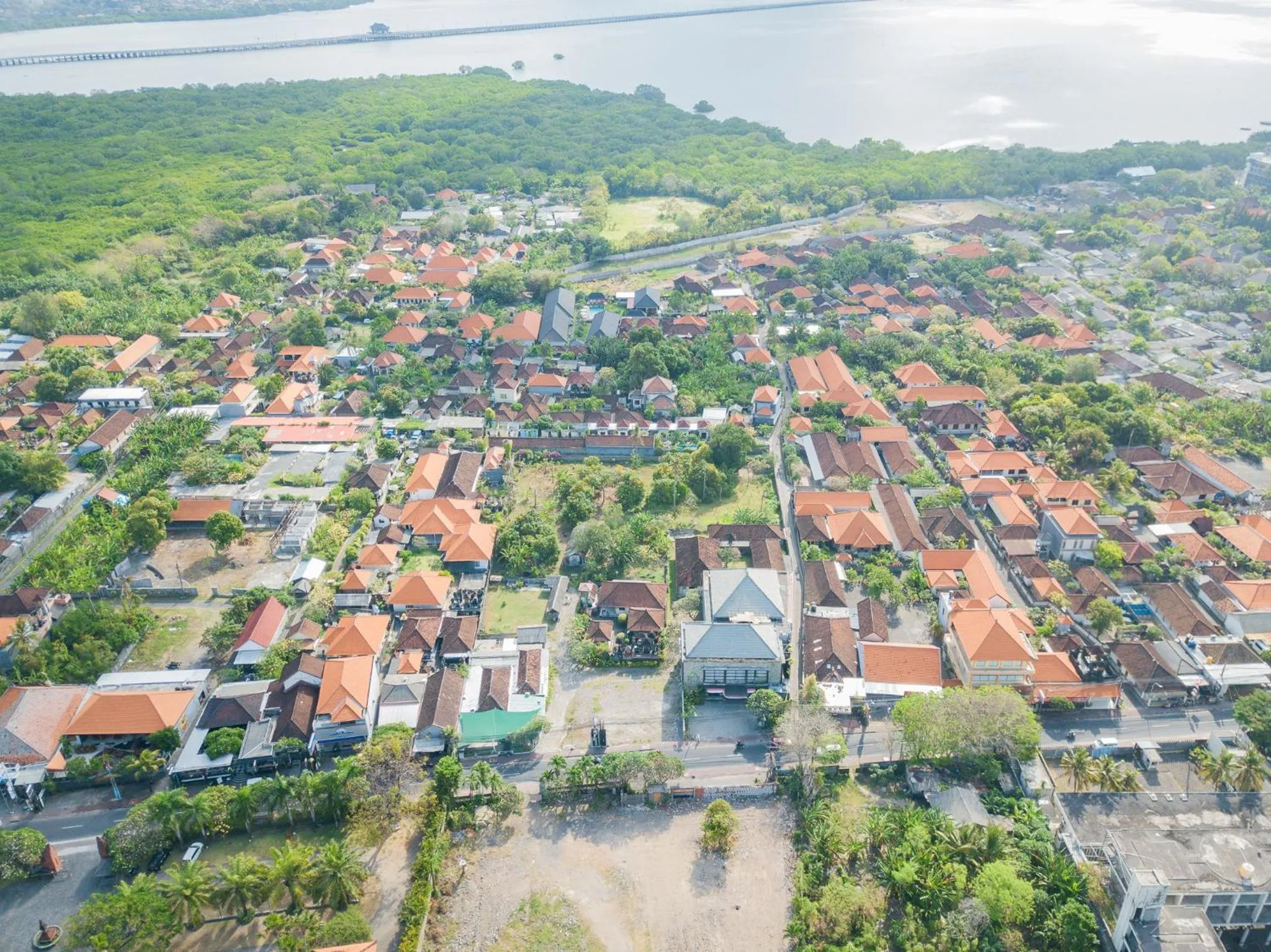 Bird's eye view in Green D'mel Bali