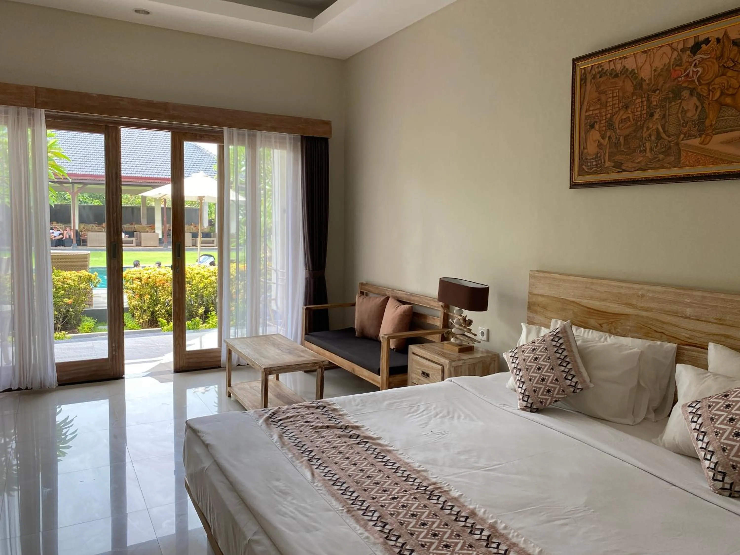 Bed in Green D'mel Bali