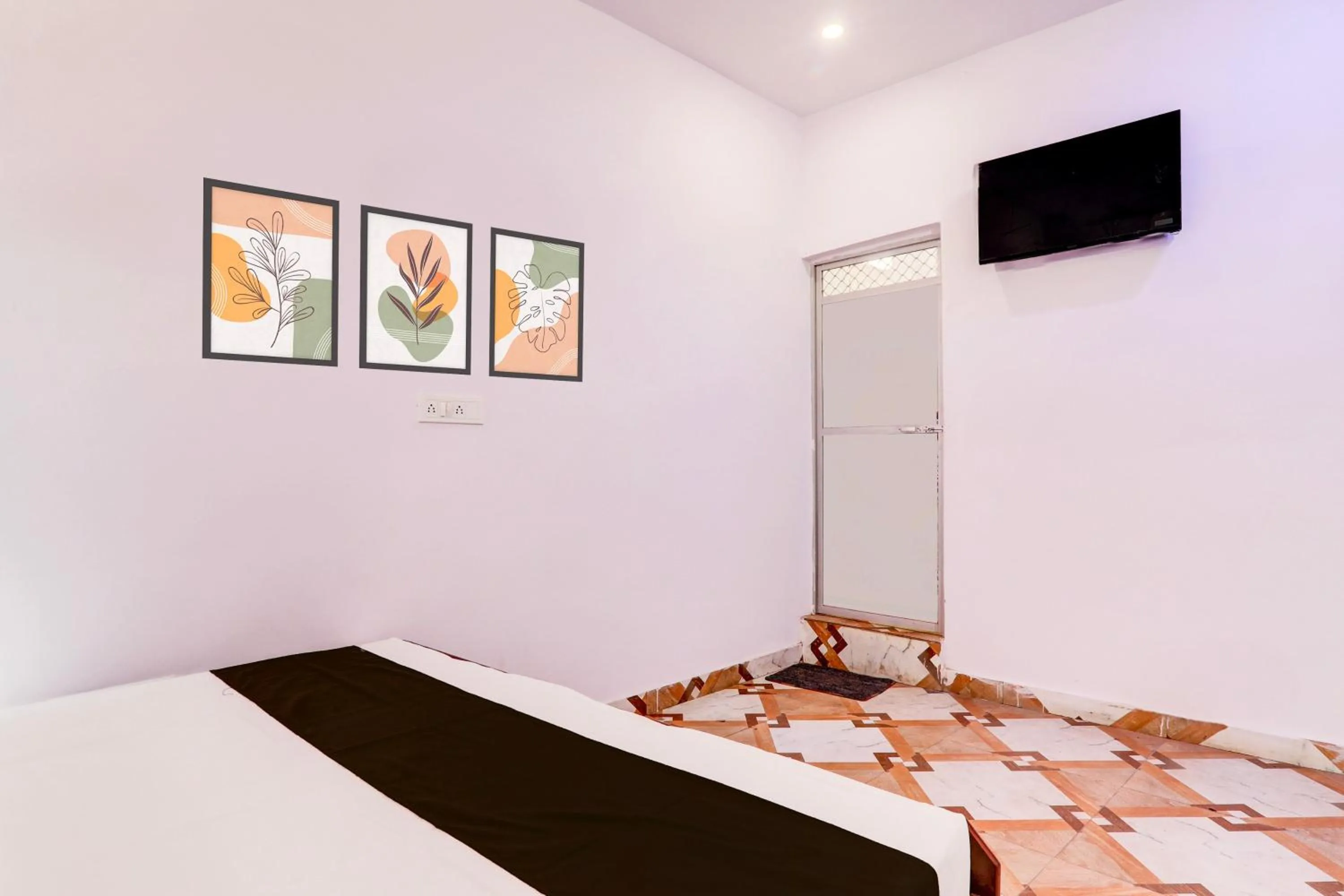 Bedroom, Bed in Hotel O Pragati Resort Marriage Hall & Restaurant