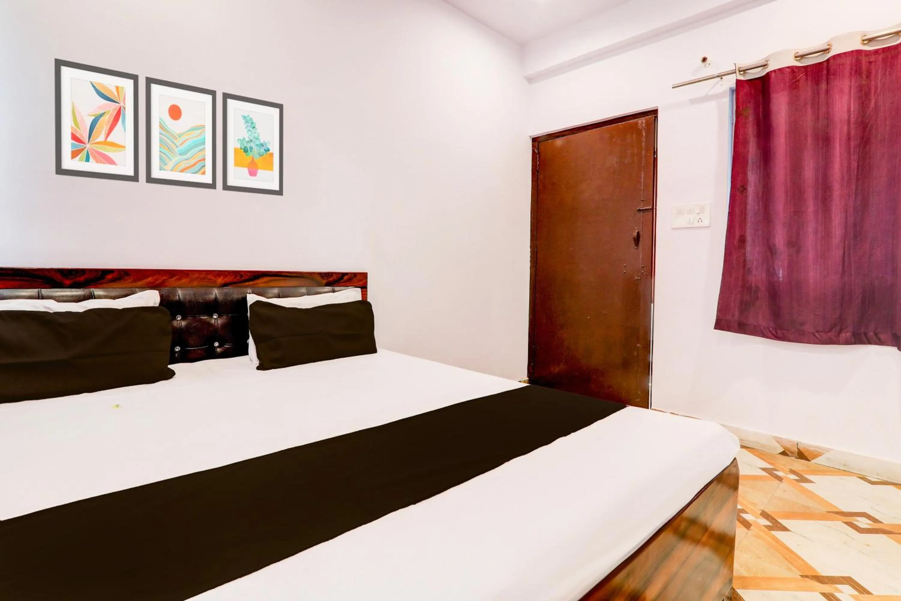 Bedroom, Bed in Hotel O Pragati Resort Marriage Hall & Restaurant