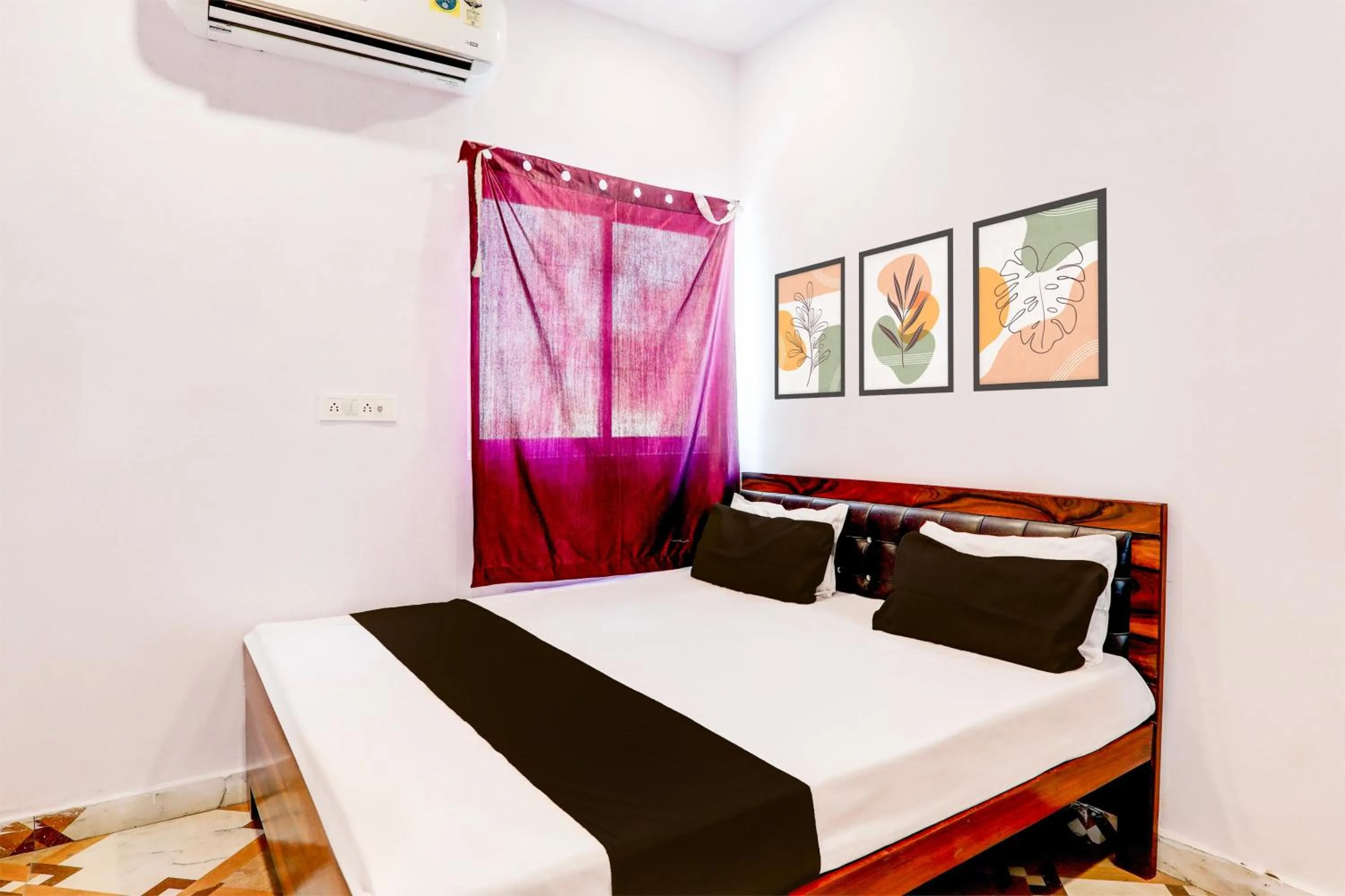 Bedroom, Bed in Hotel O Pragati Resort Marriage Hall & Restaurant