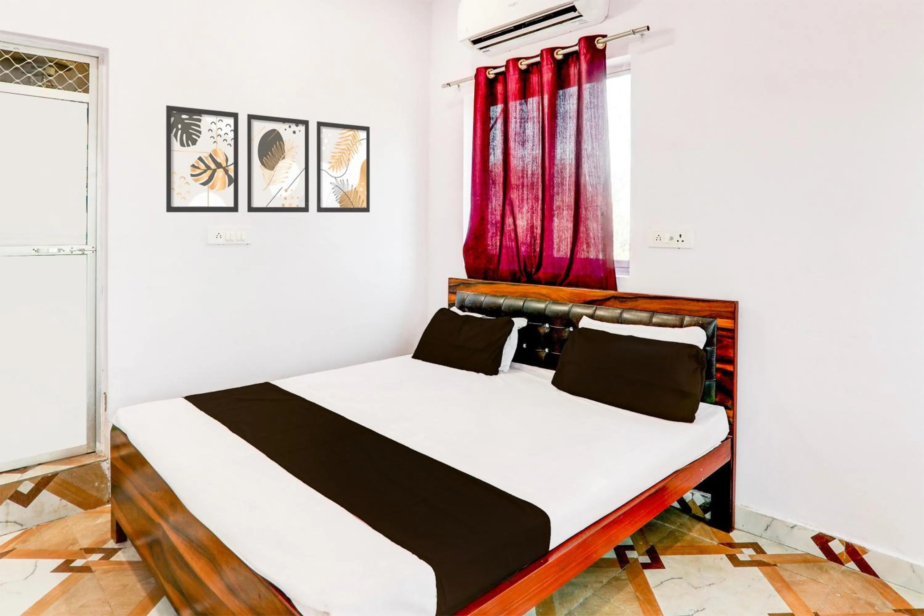 Bedroom, Bed in Hotel O Pragati Resort Marriage Hall & Restaurant