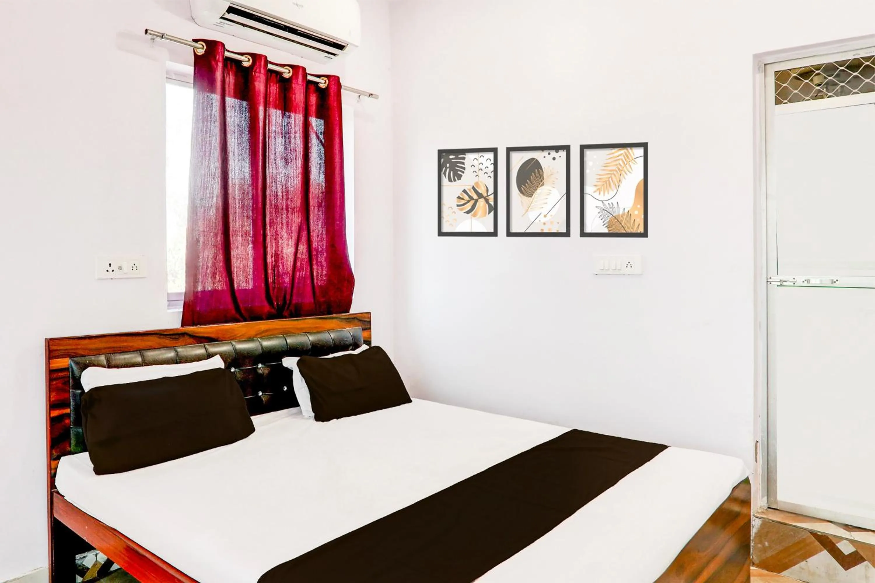 Bedroom, Bed in Hotel O Pragati Resort Marriage Hall & Restaurant