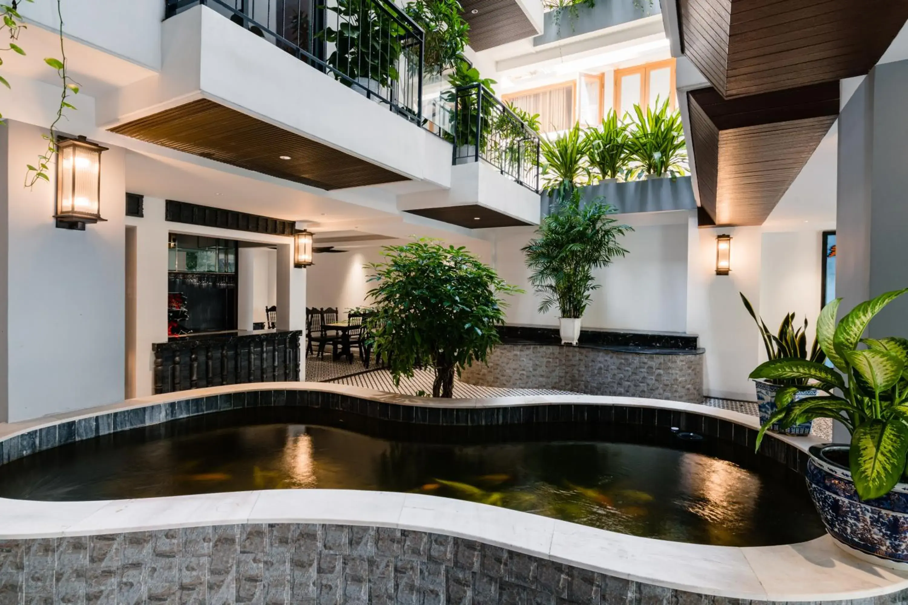 Lobby or reception in Dérive Boutique Villa & Apartment Da Nang Lobby or reception in Dérive Boutique Villa & Apartment Da Nang