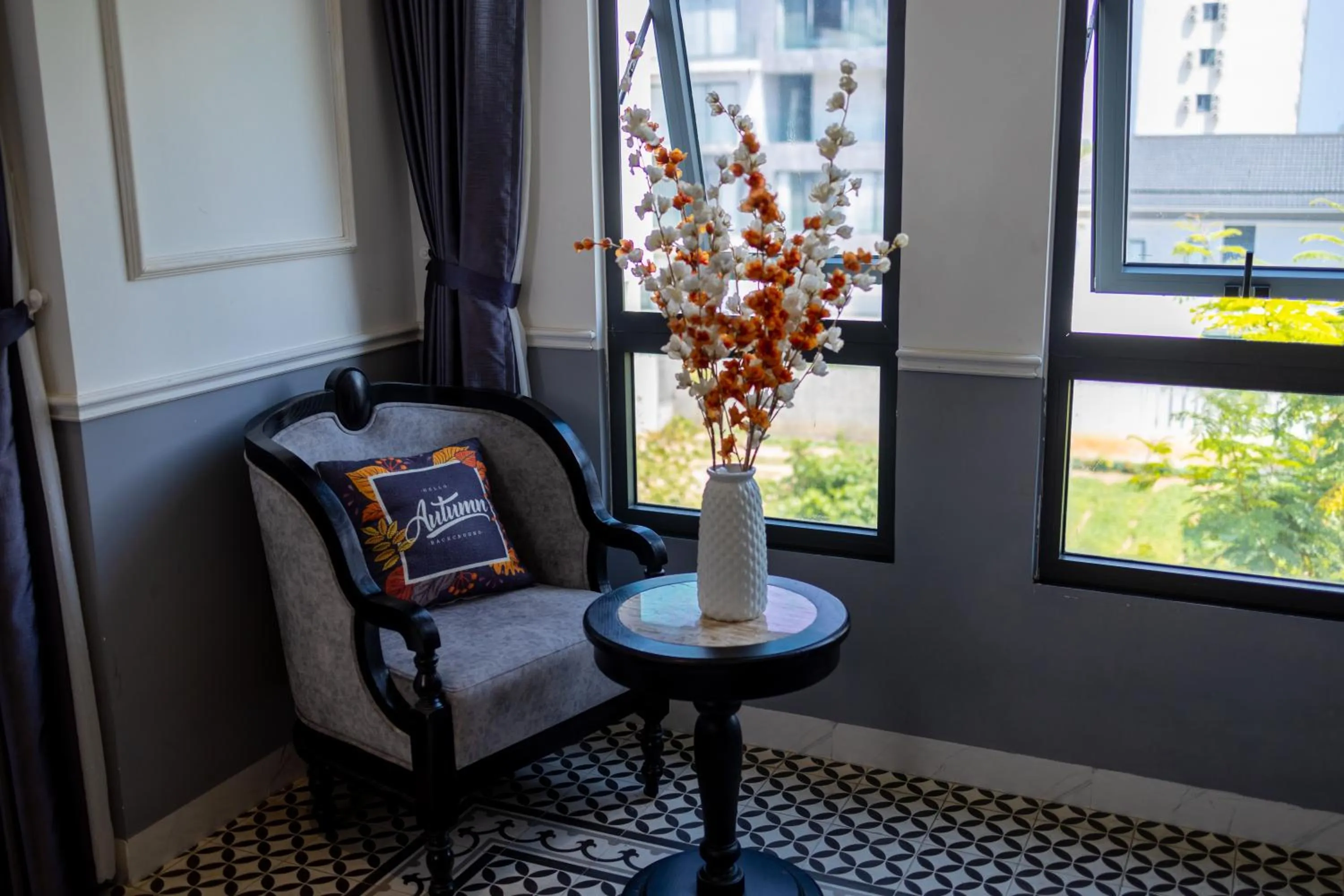 Seating area in Dérive Boutique Villa & Apartment Da Nang