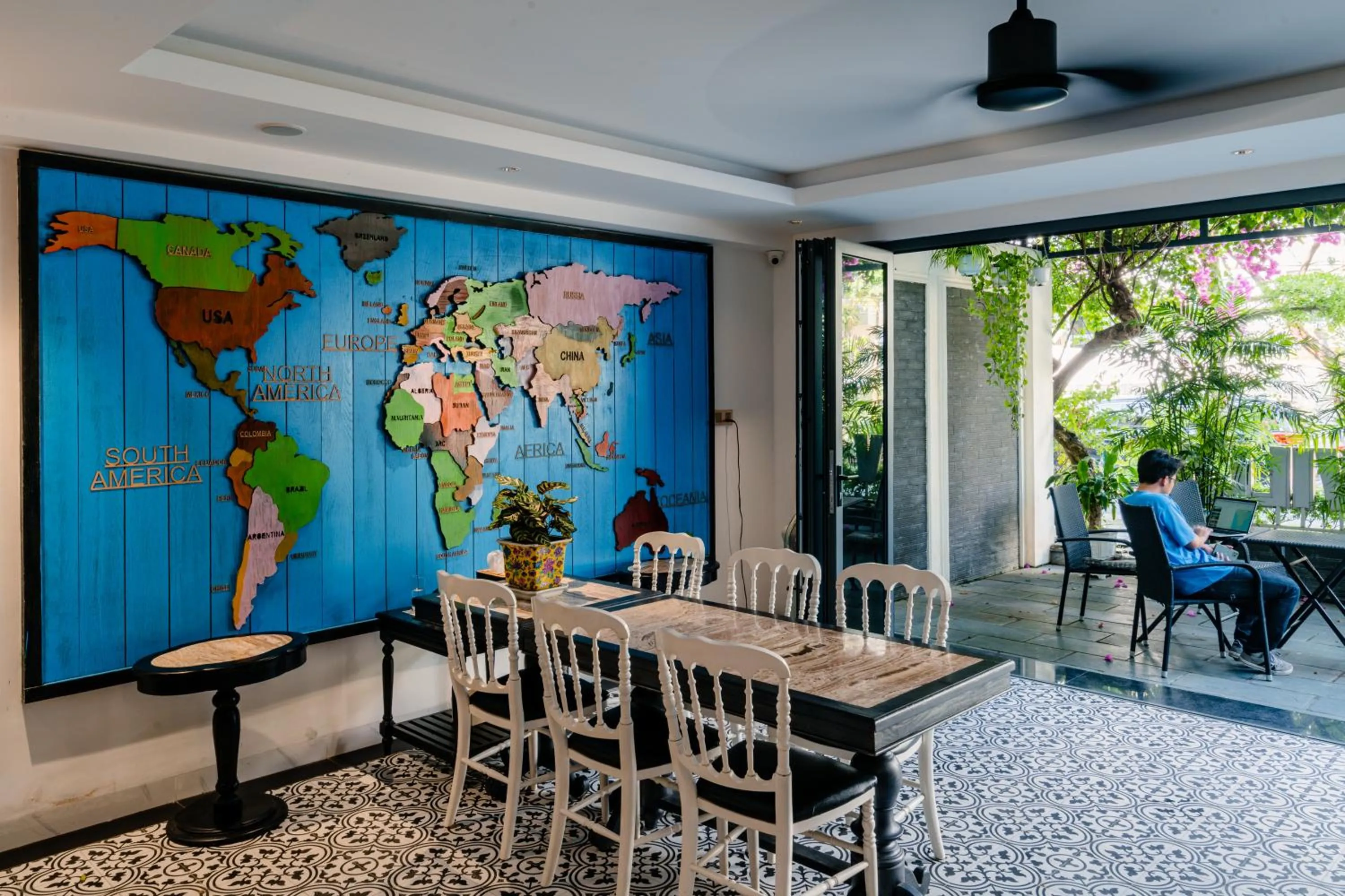 Lobby or reception in Dérive Boutique Villa & Apartment Da Nang