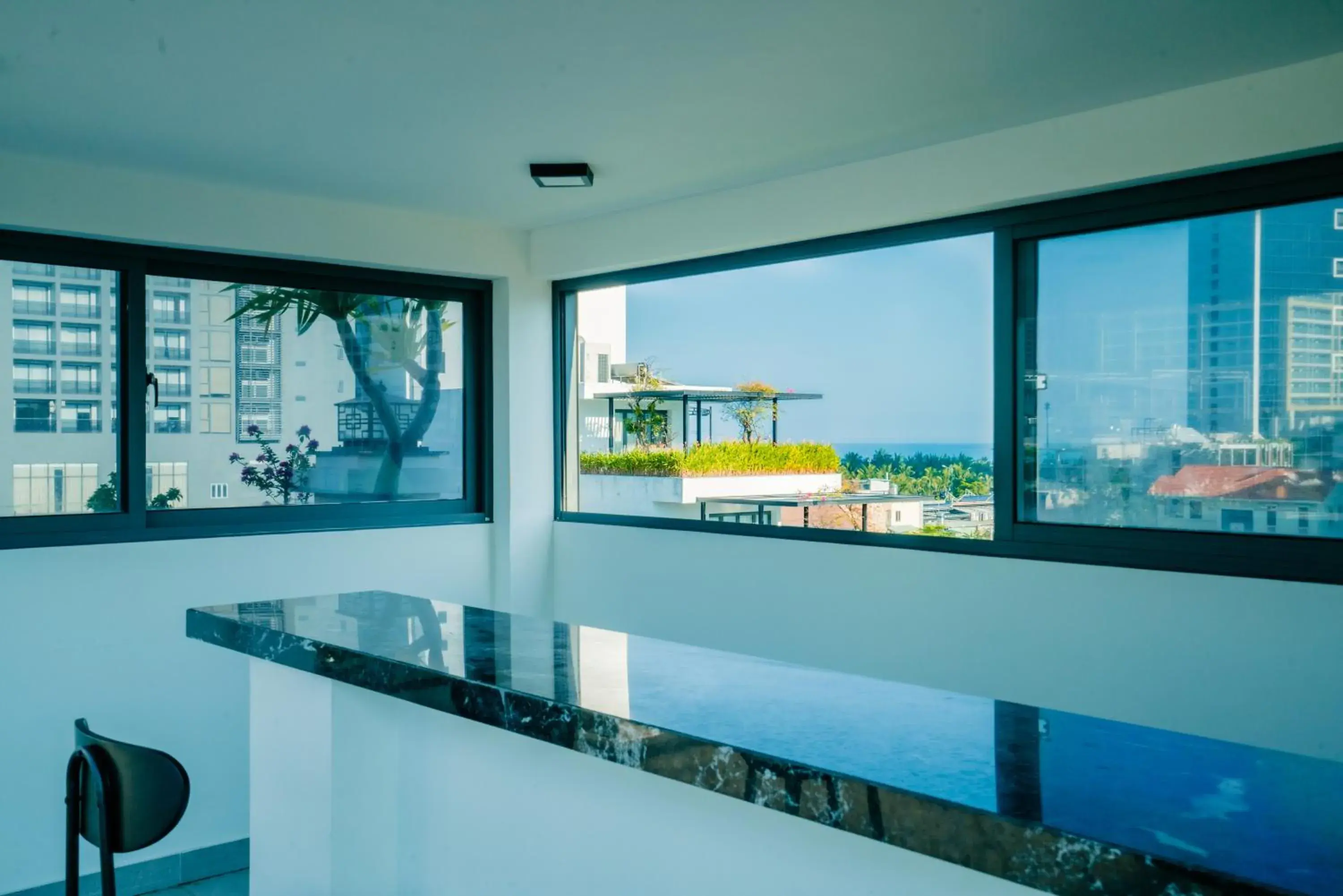 City view in Dérive Boutique Villa & Apartment Da Nang City view in Dérive Boutique Villa & Apartment Da Nang