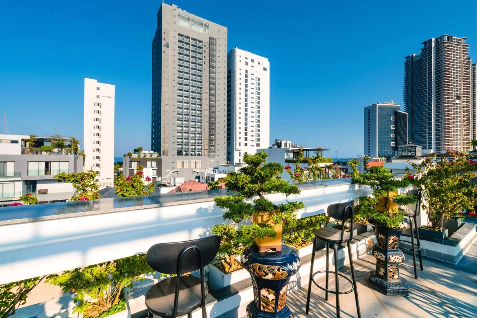 Patio in Dérive Boutique Villa & Apartment Da Nang