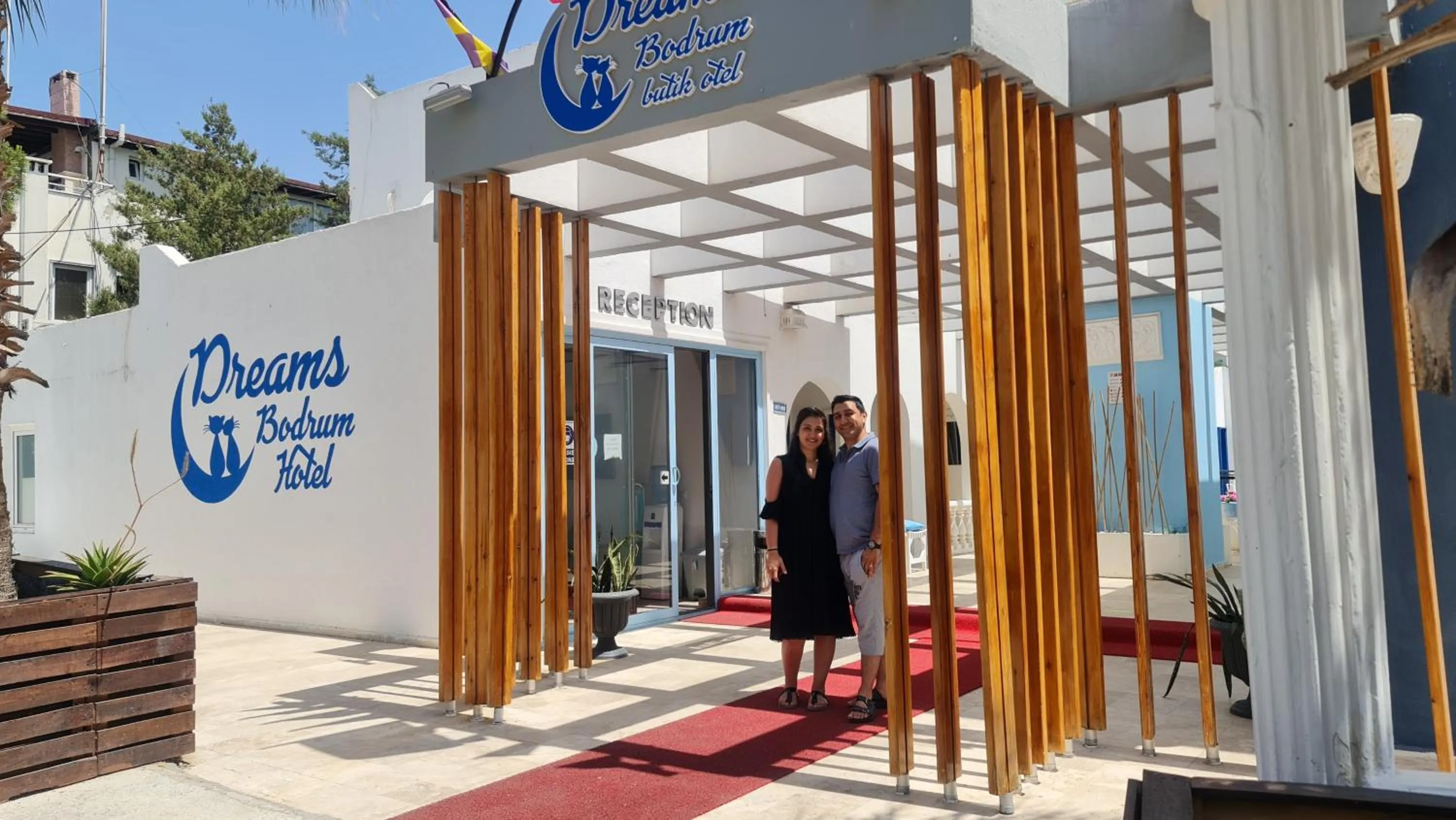 Facade/entrance in Dreams Bodrum butik hotel