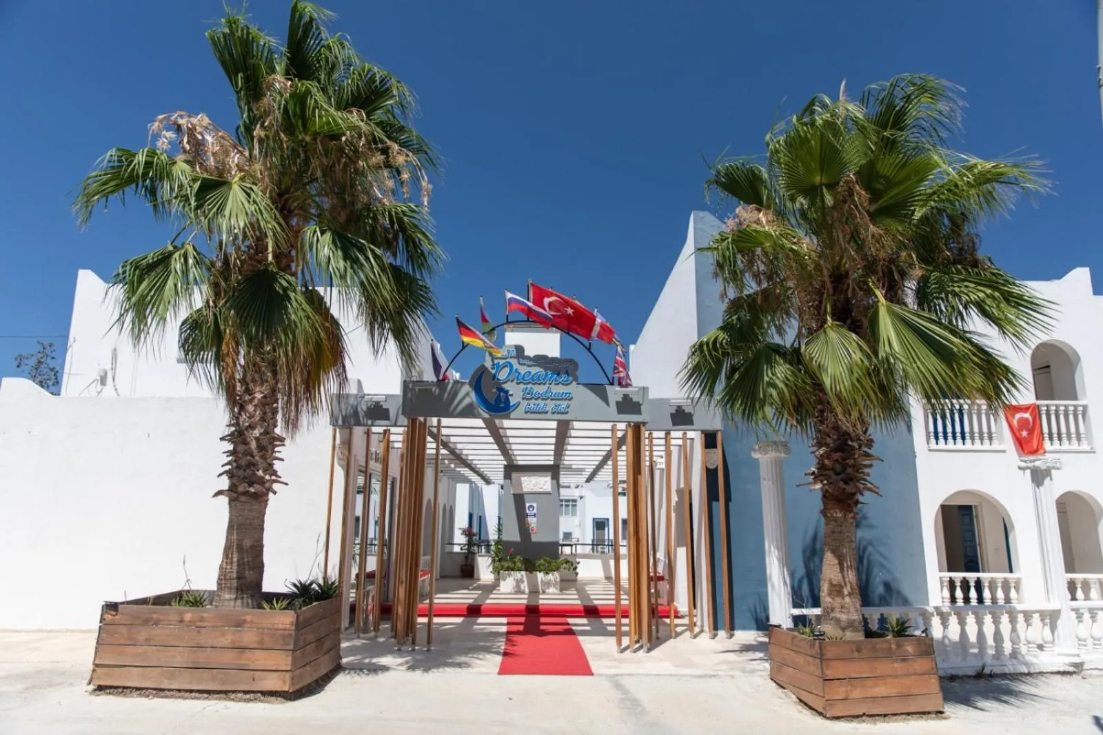 Facade/entrance in Dreams Bodrum butik hotel