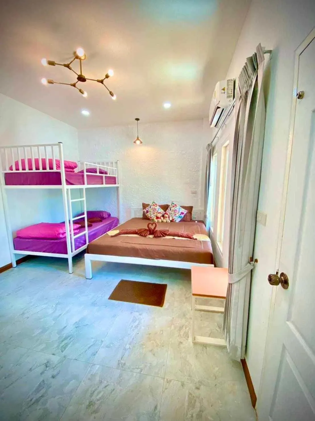 Family Room in Trang Oasis Waterpark Hotel