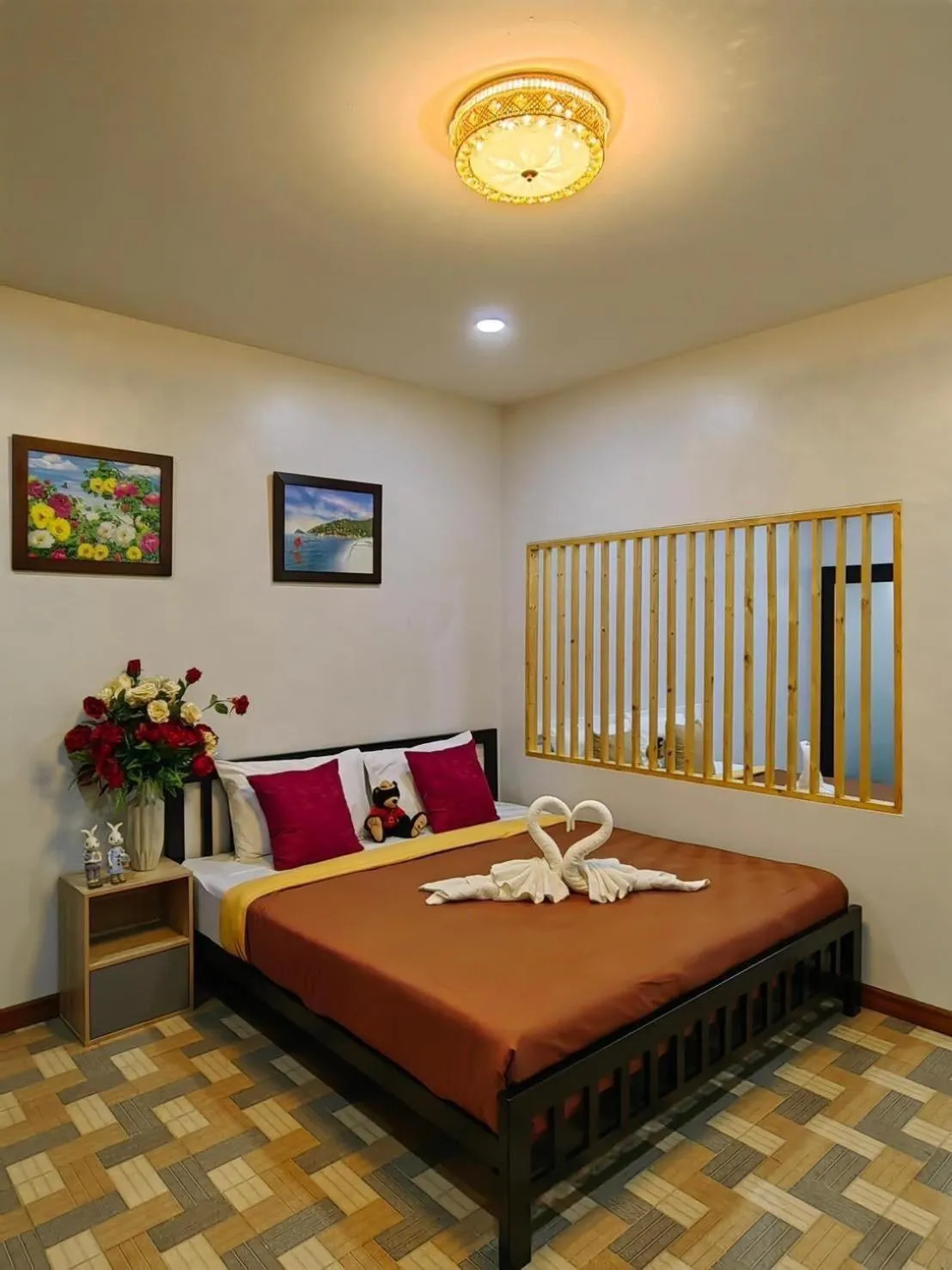 Queen Room with Two Queen Beds in Trang Oasis Waterpark Hotel