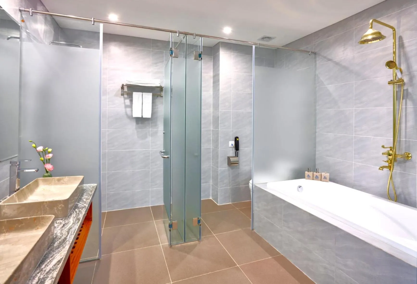 Bathroom in Wyndham Grand Vedana Ninh Binh Resort