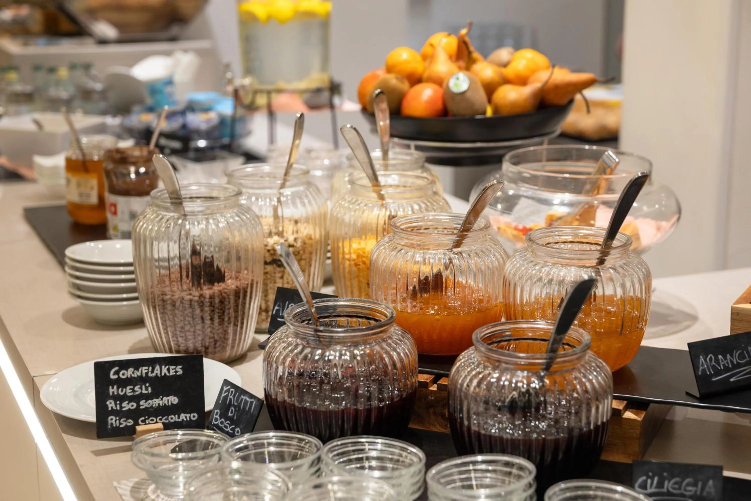 Buffet breakfast in Hotel Boemia