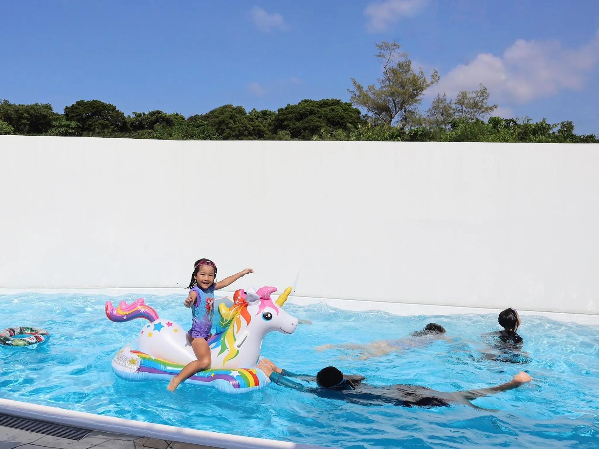 Pool view in Private Pool Villa Motobu