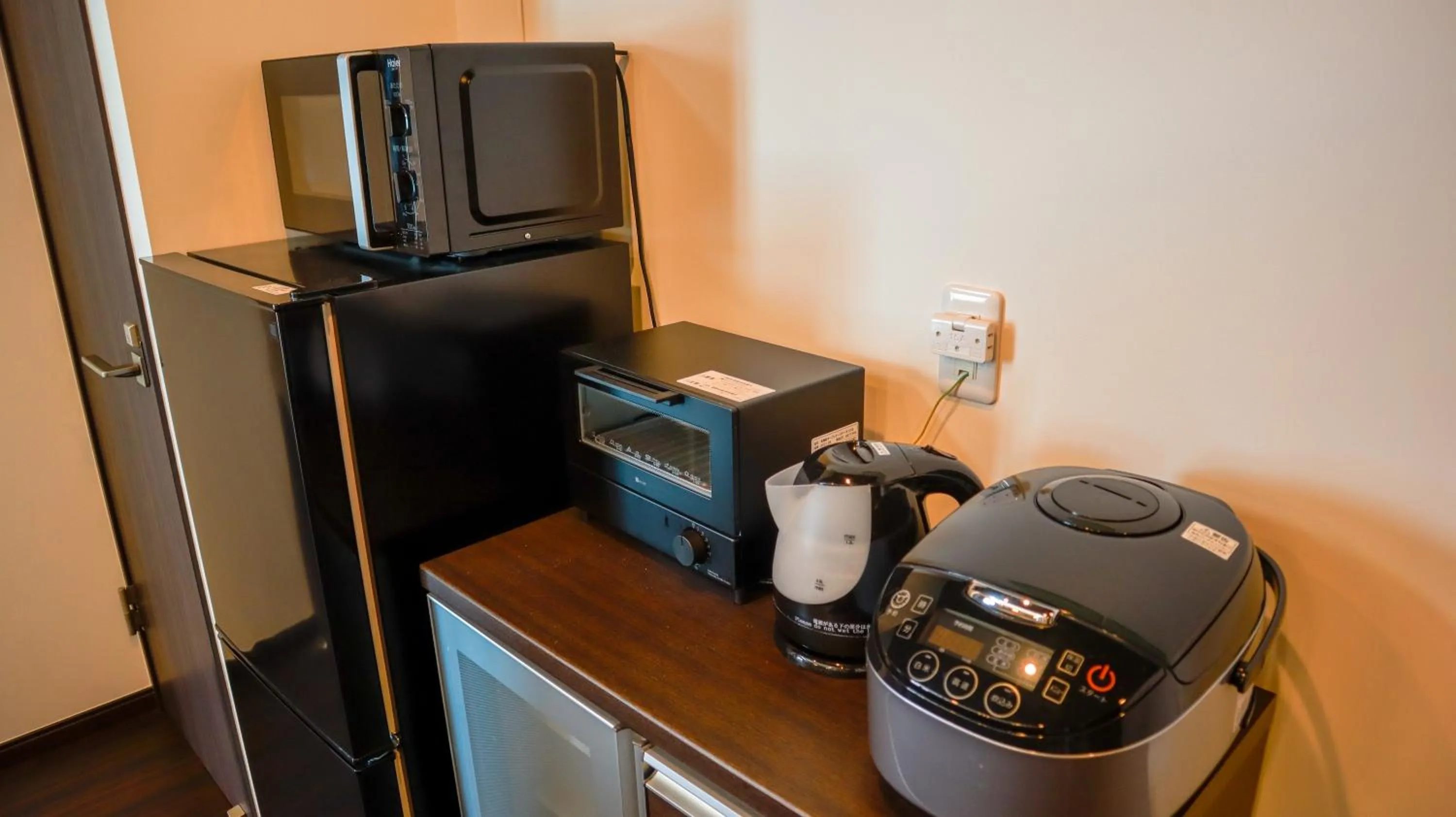 minibar in Private Pool Villa Motobu