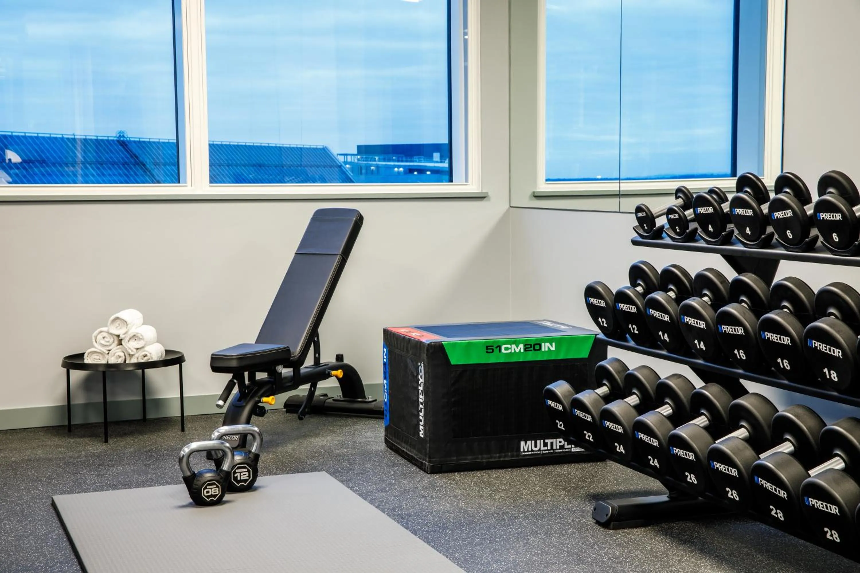 Fitness centre/facilities in Holiday Inn Manchester Airport T2 by IHG