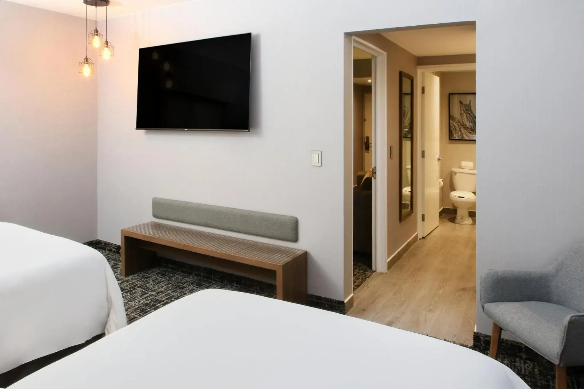 One-Bedroom Suite with Two Double Beds - Accessible in voco Saltillo Suites by IHG One-Bedroom Suite with Two Double Beds - Accessible in voco Saltillo Suites by IHG