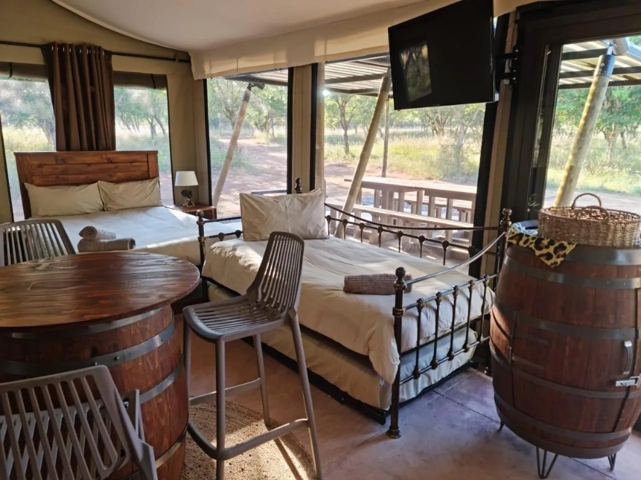 TV and multimedia, Bed in Lethabong Lodge