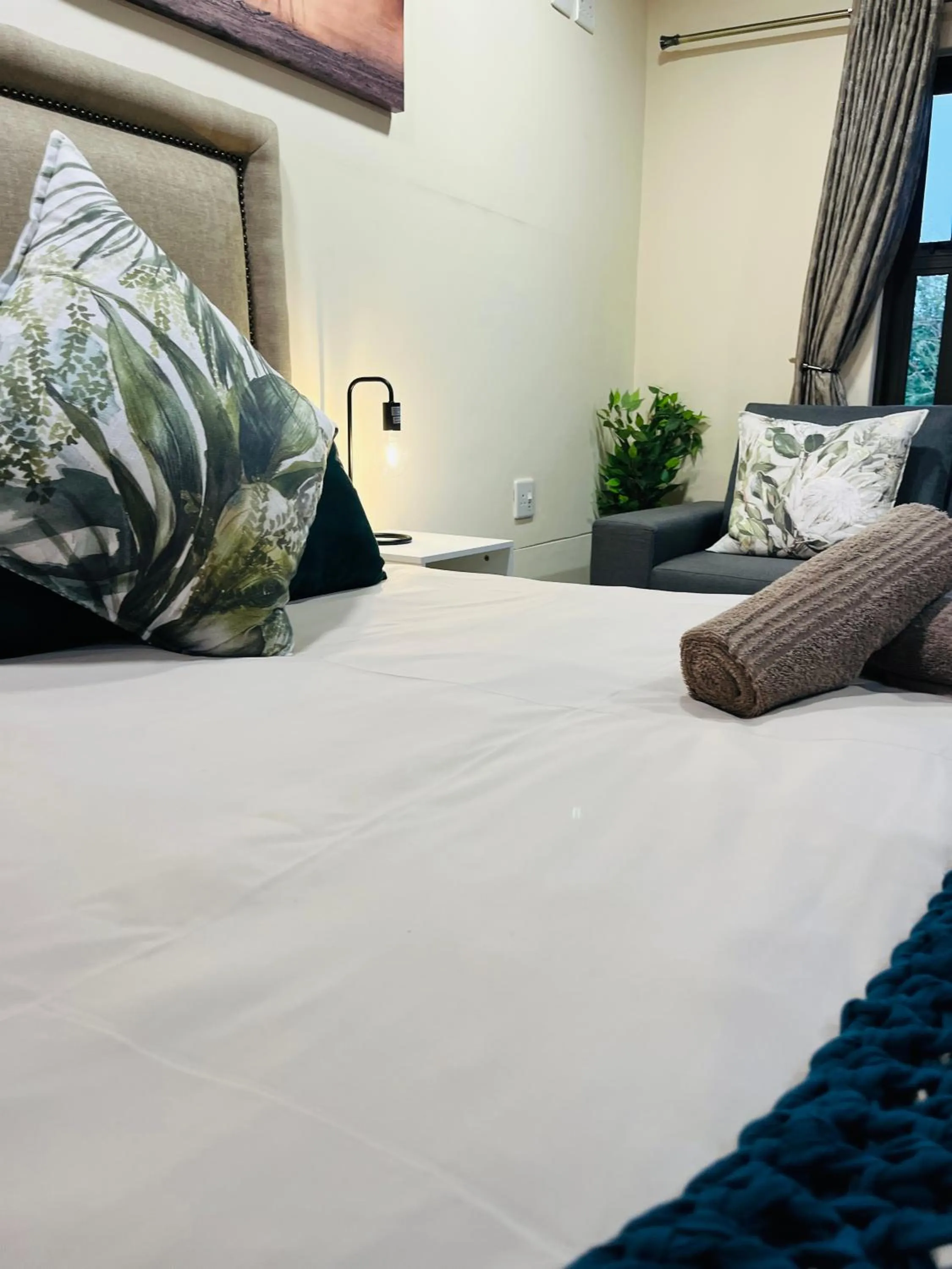 Bed in Lethabong Lodge