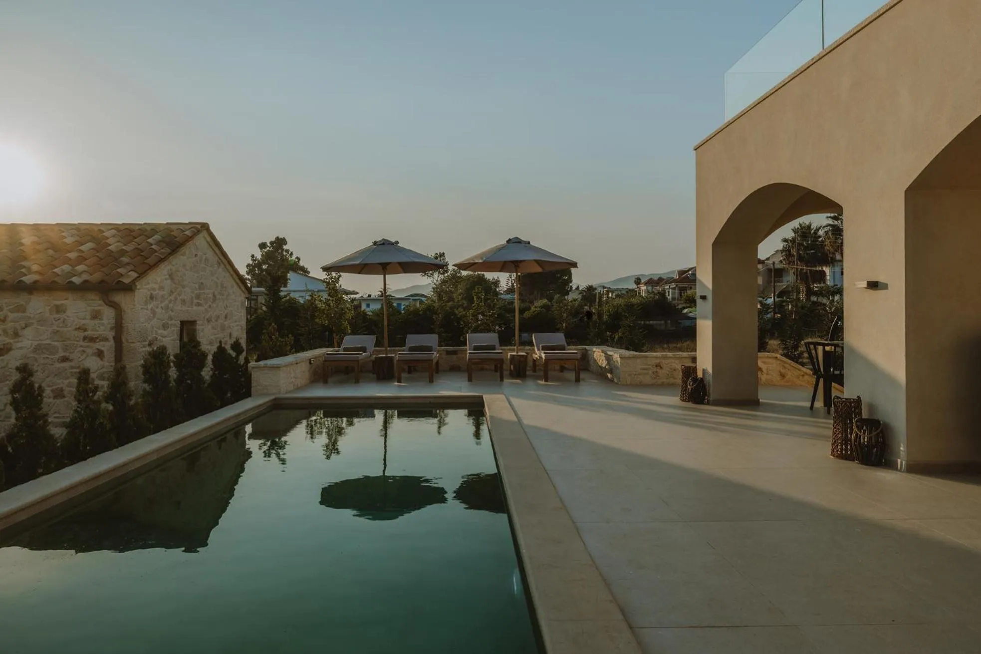 Swimming pool in Nama Seaside Villas