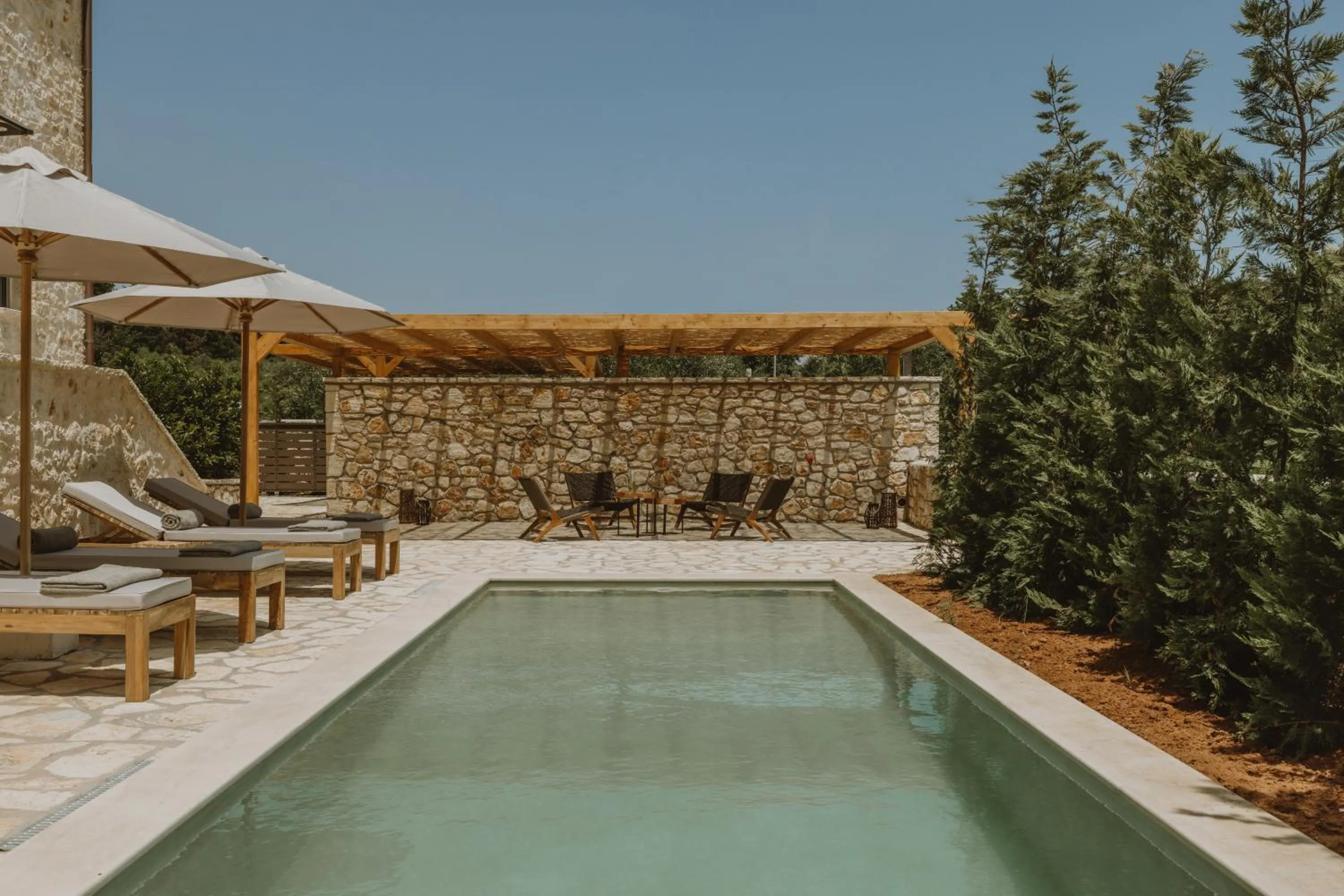 Swimming pool in Nama Seaside Villas