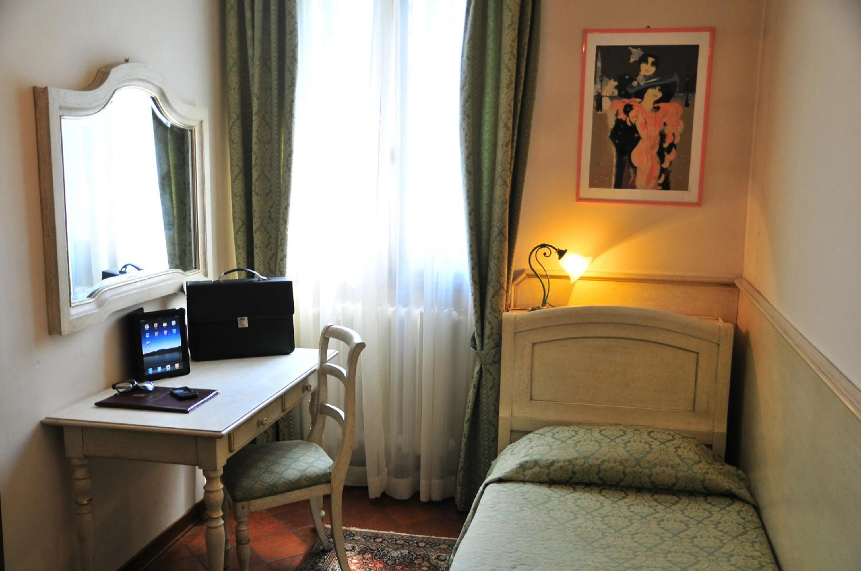 Bed in Park Hotel Villa Giustinian