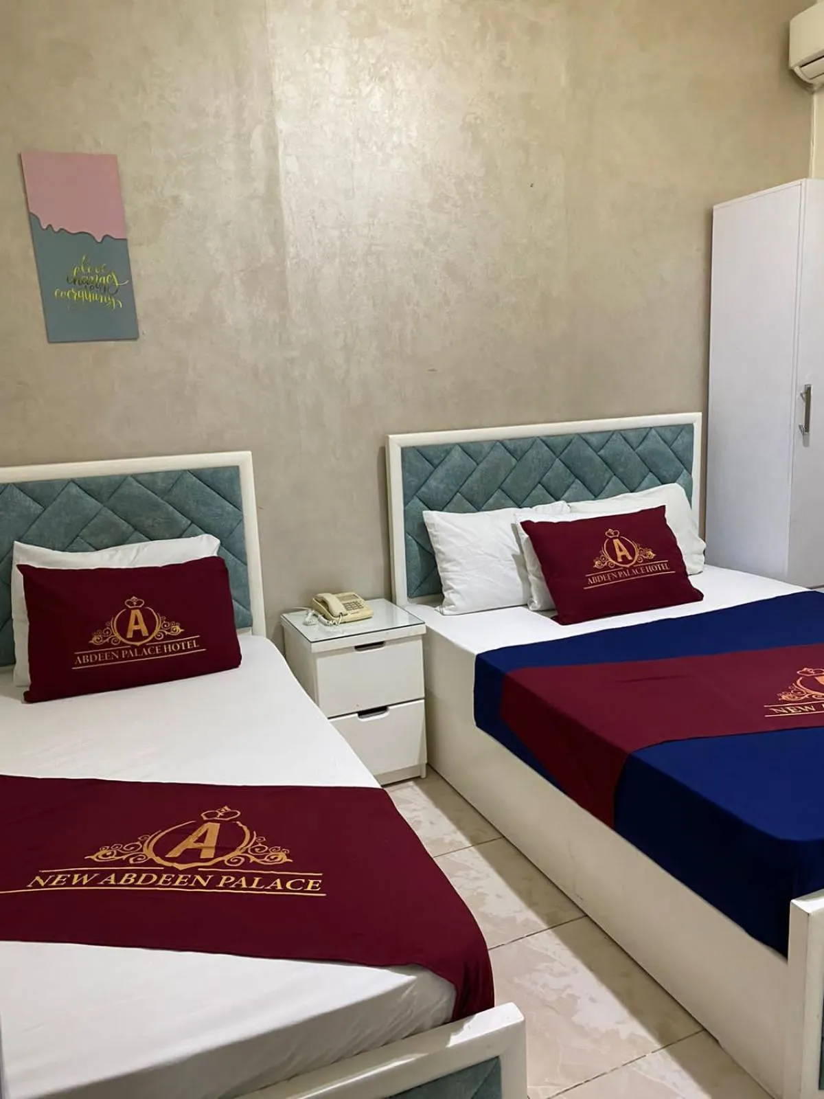 Twin Room with Private Bathroom in New Abdeen palace hostel