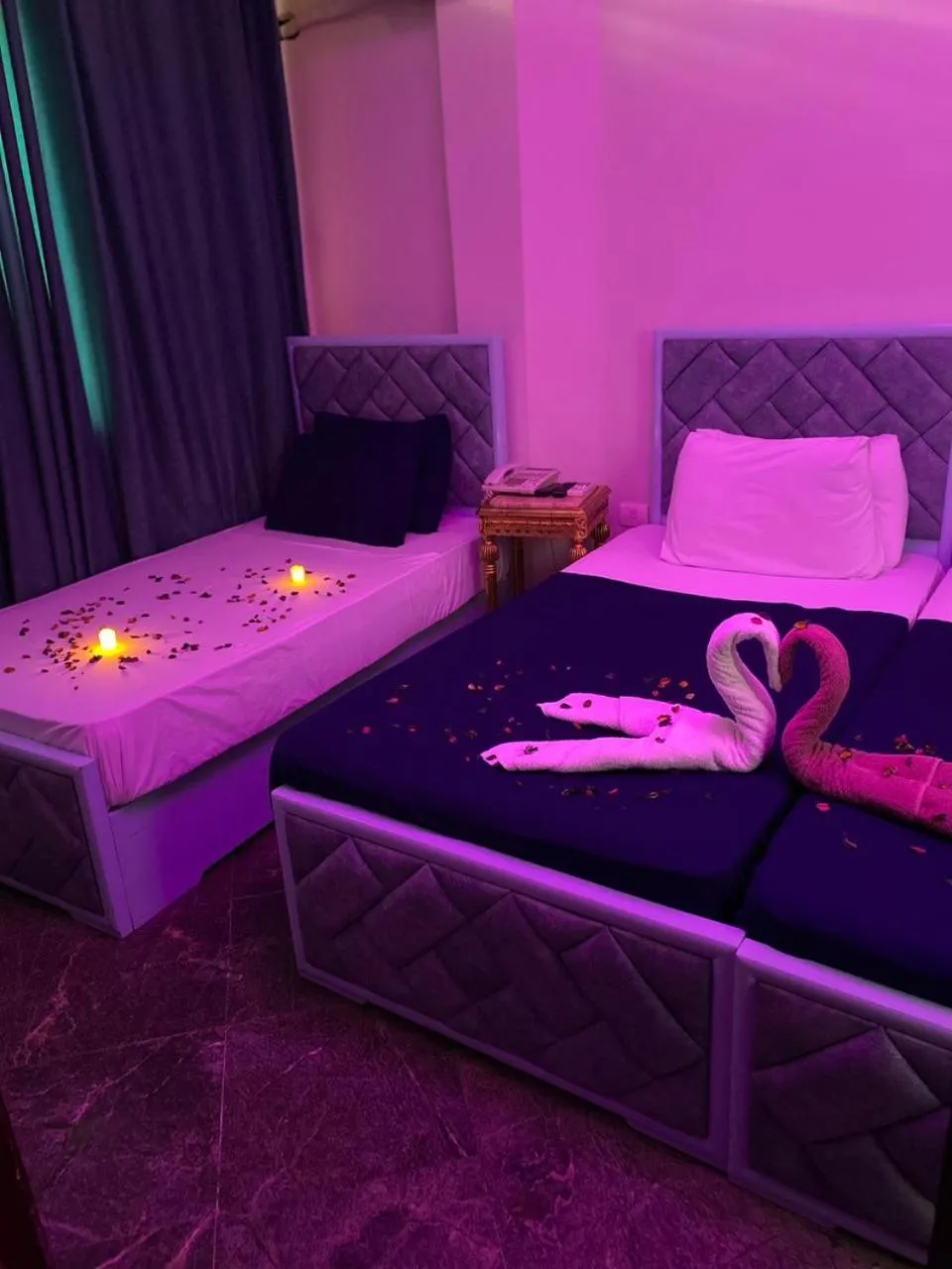 Bed in New Abdeen palace hostel