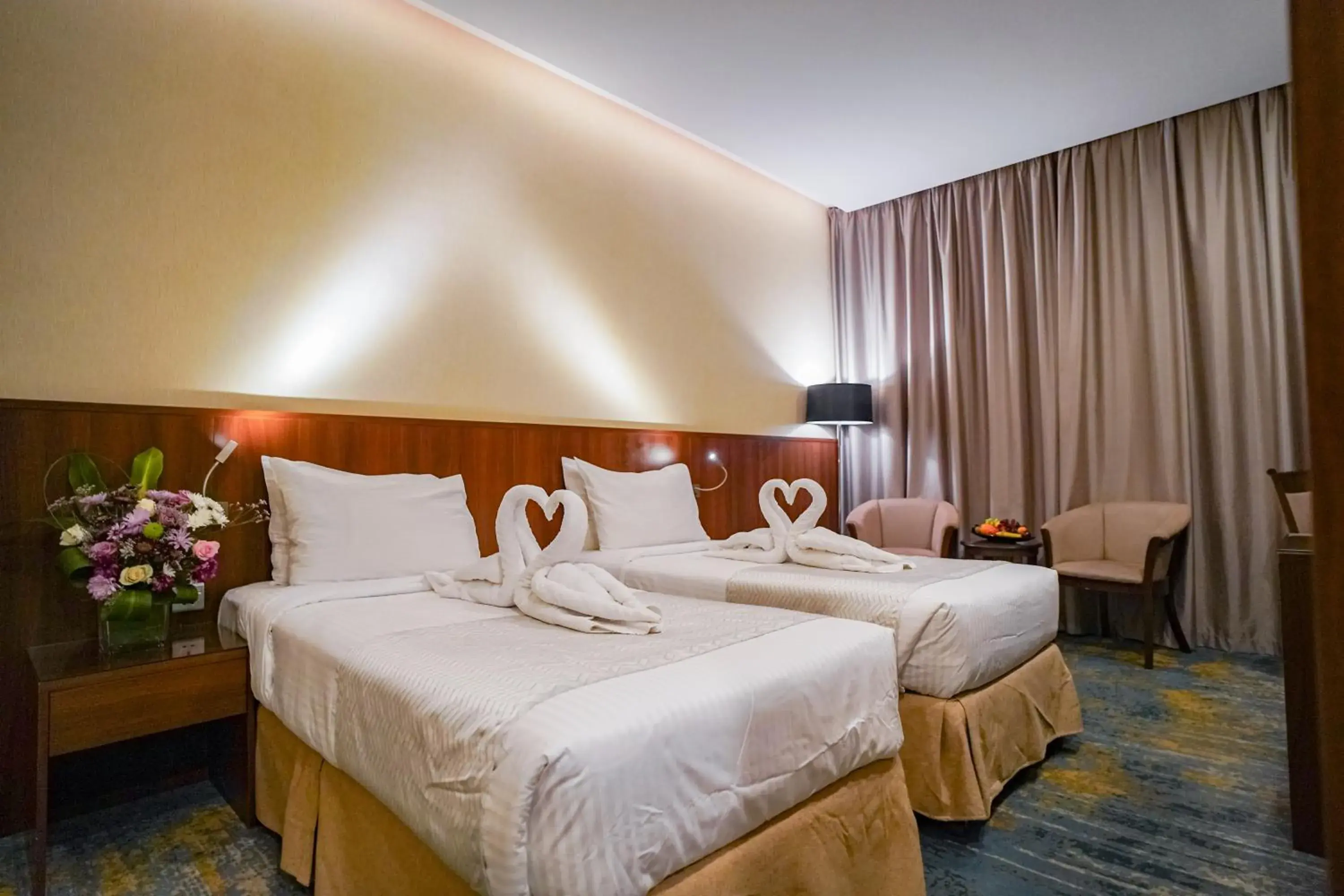 Bed in Emaar Elite Hotel Bed in Emaar Elite Hotel