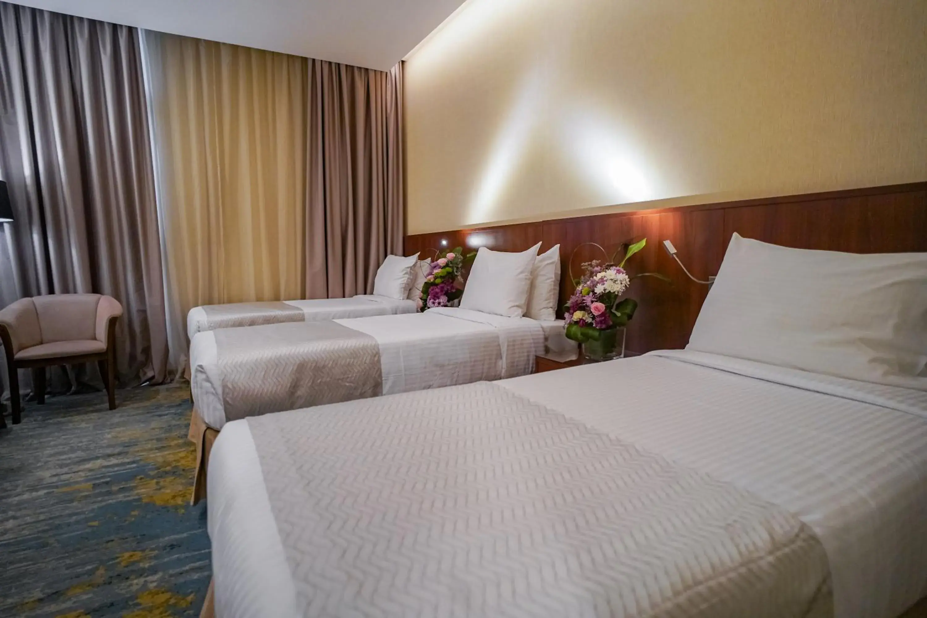 Bed in Emaar Elite Hotel Bed in Emaar Elite Hotel