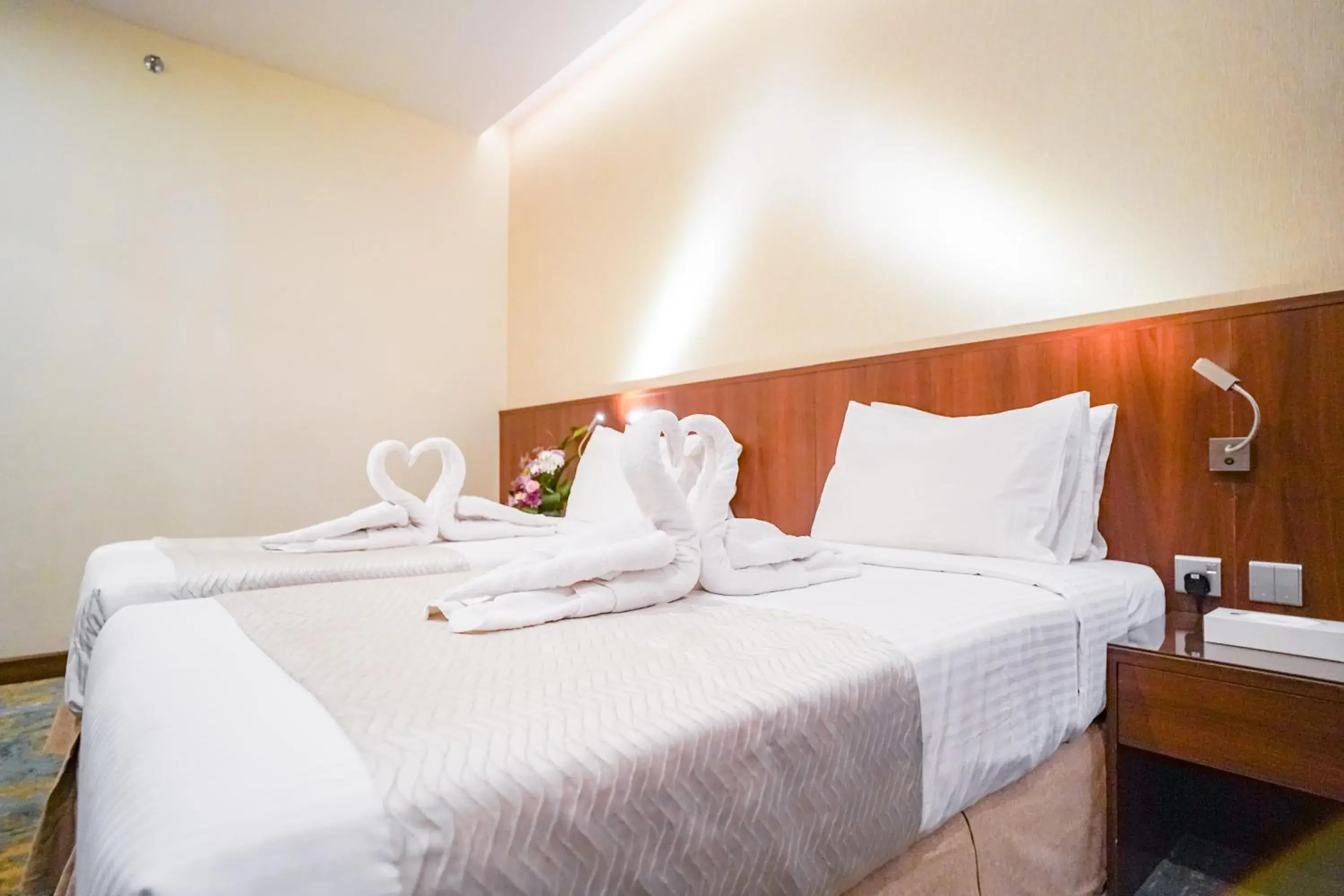 Bed in Emaar Elite Hotel Bed in Emaar Elite Hotel